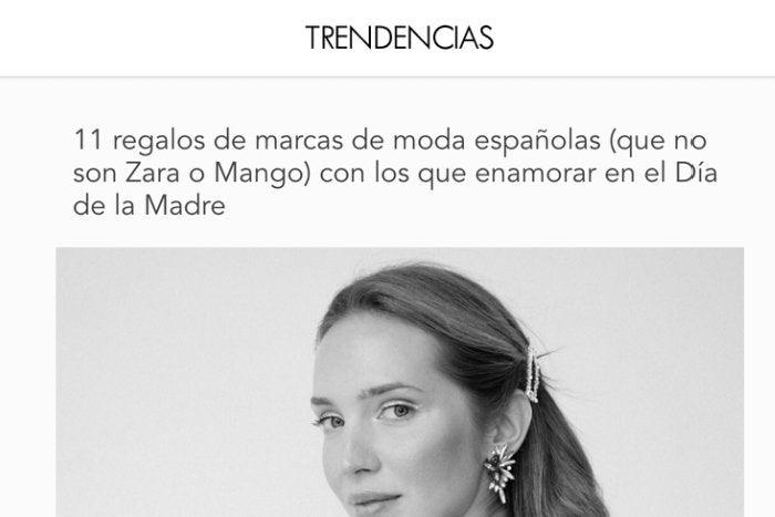 11 regalos de marcas de moda españolas (que no son Zara o Mango) con los que enamorar en el Día de la Madre - Bruna