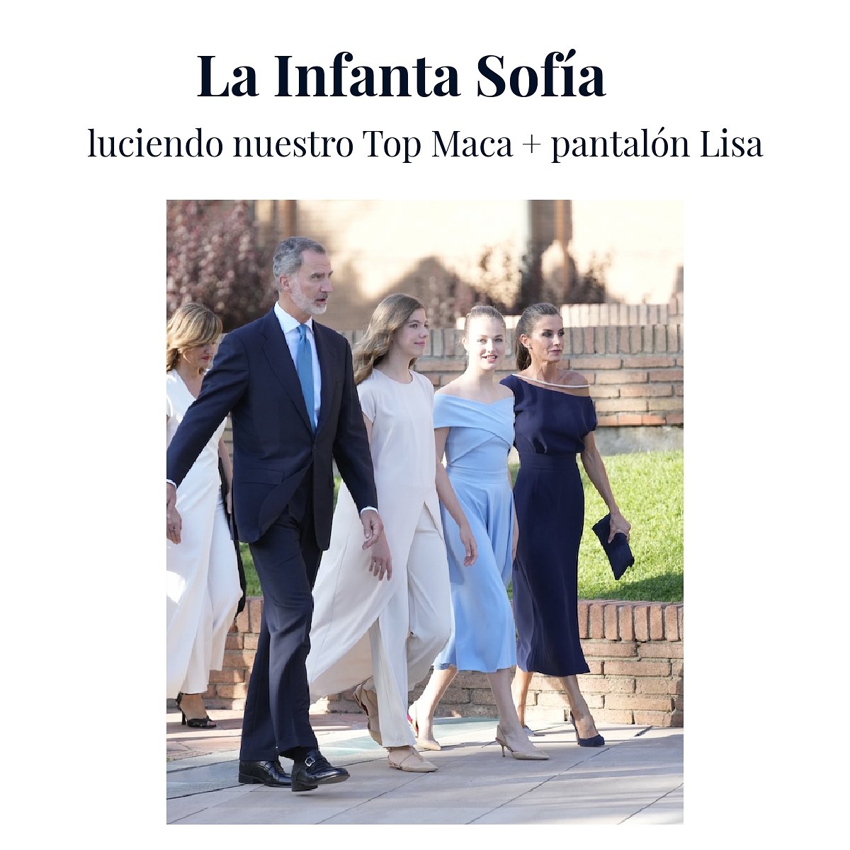 EL LOOK ROYAL DE LA INFANTA SOFÍA ✨ Conjunto Maca + Lisa disponible en 7 colores ❤️ - Bruna