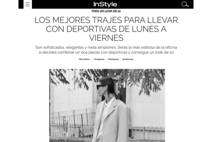 LOS MEJORES TRAJES PARA LLEVAR CON DEPORTIVAS DE LUNES A VIERNES - Bruna