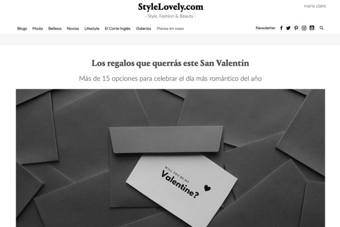 Los regalos que querrás este San Valentín - Bruna