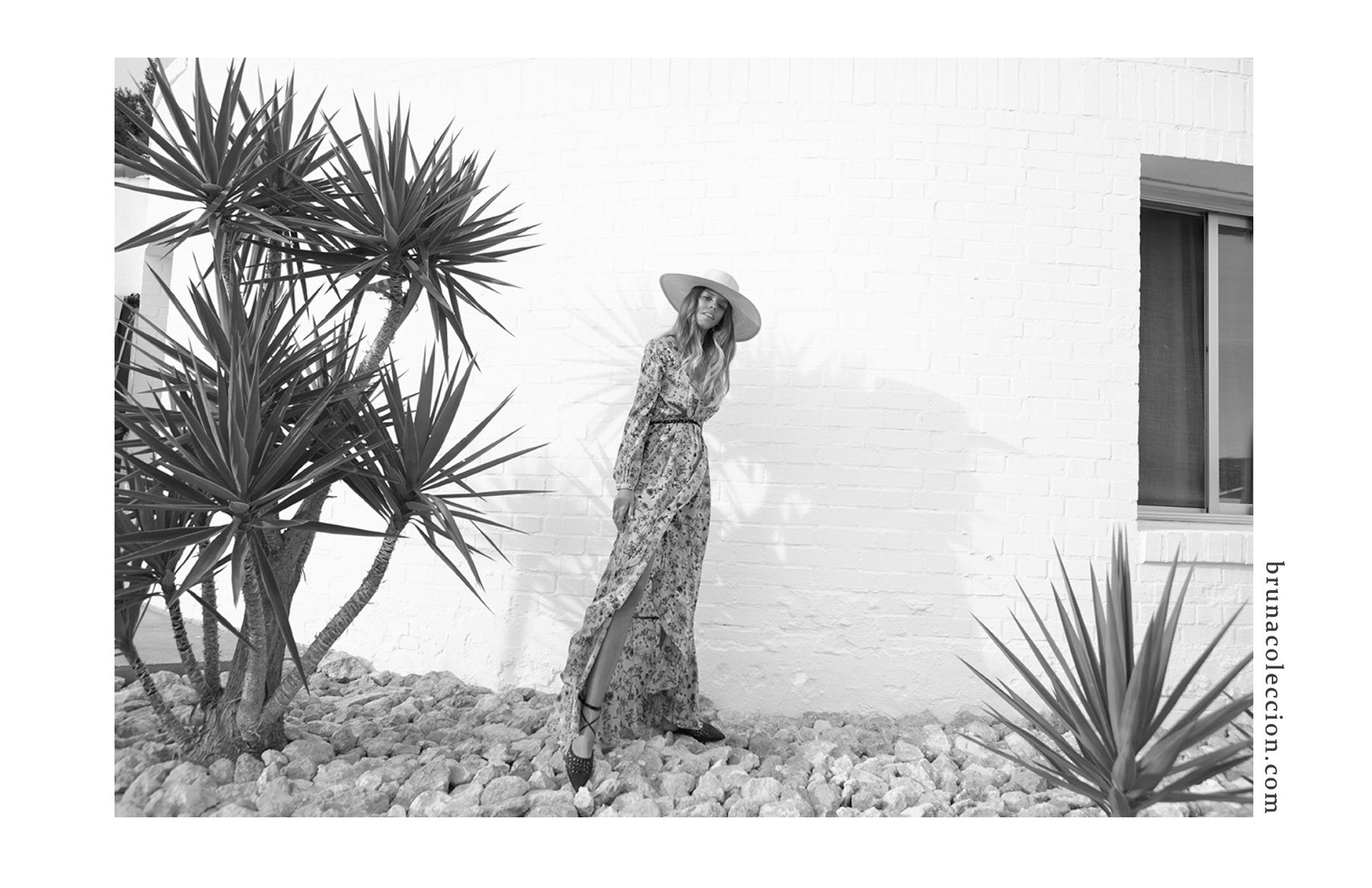 Los vestidos de flores (de Bruna) son para el verano - Bruna