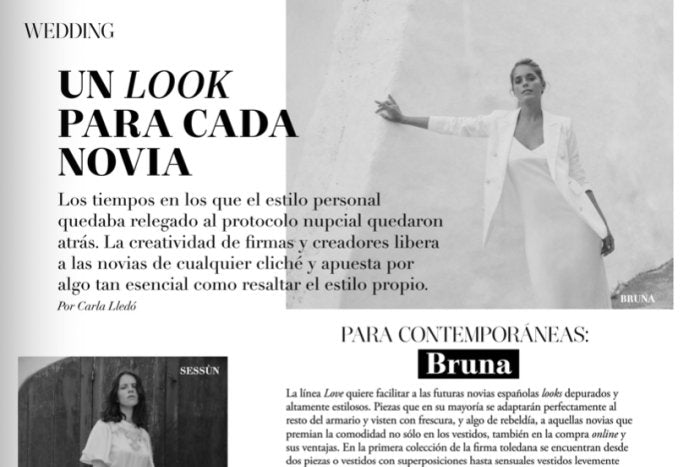 Un look para cada novia - Bruna