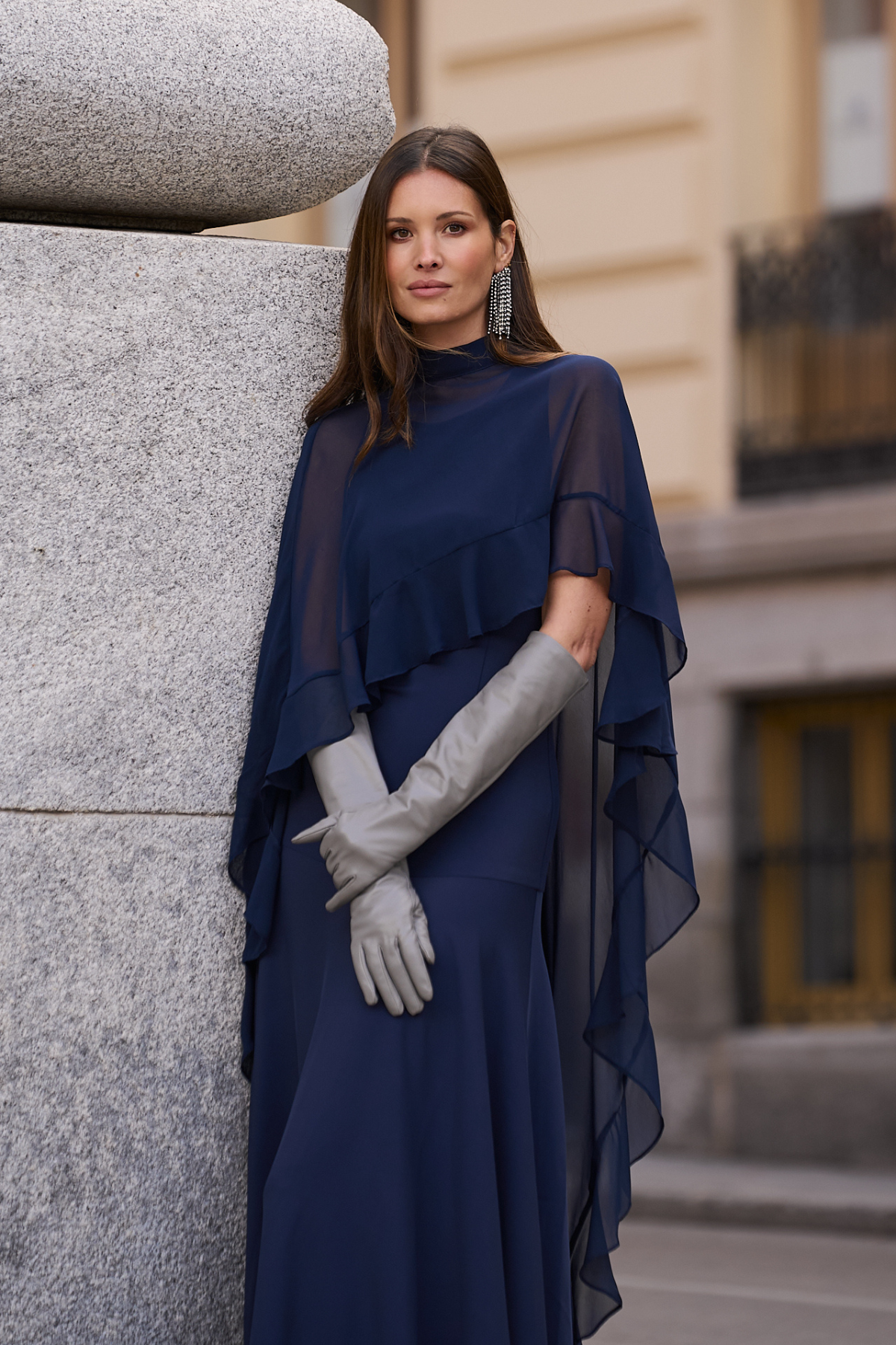 Vestido Jasmina Navy · Allure ·