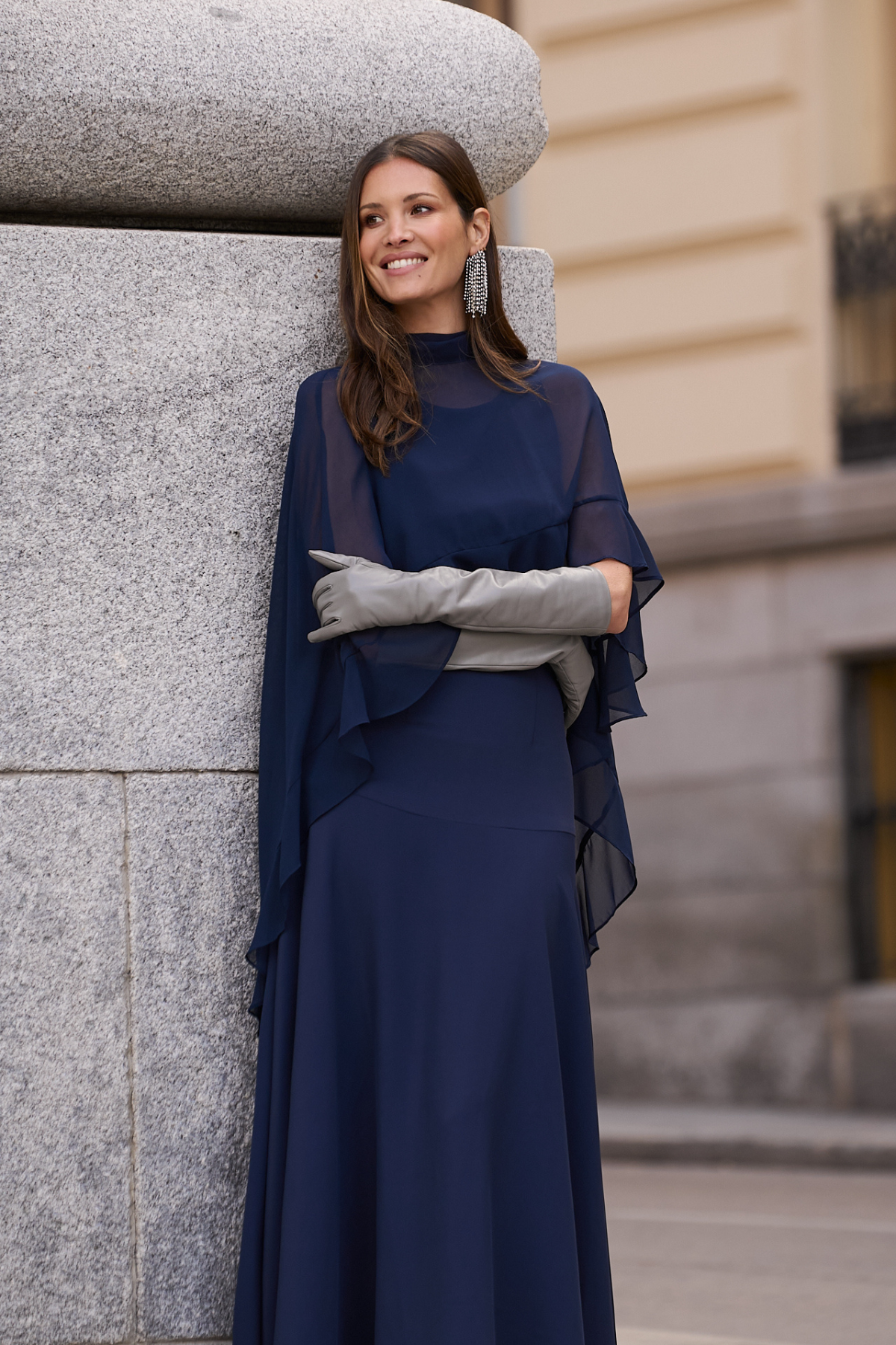 Vestido Jasmina Navy · Allure ·