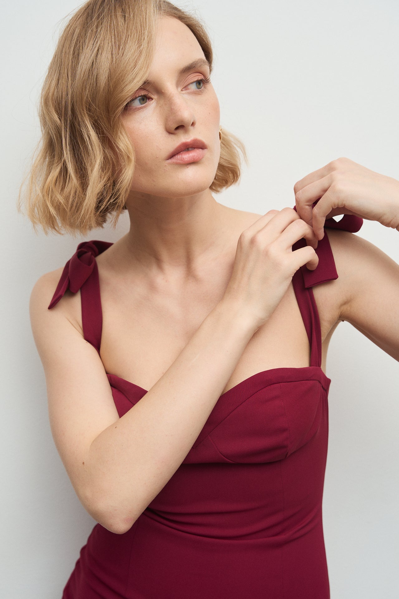 Vestido Becky Burgundy · Madame ·