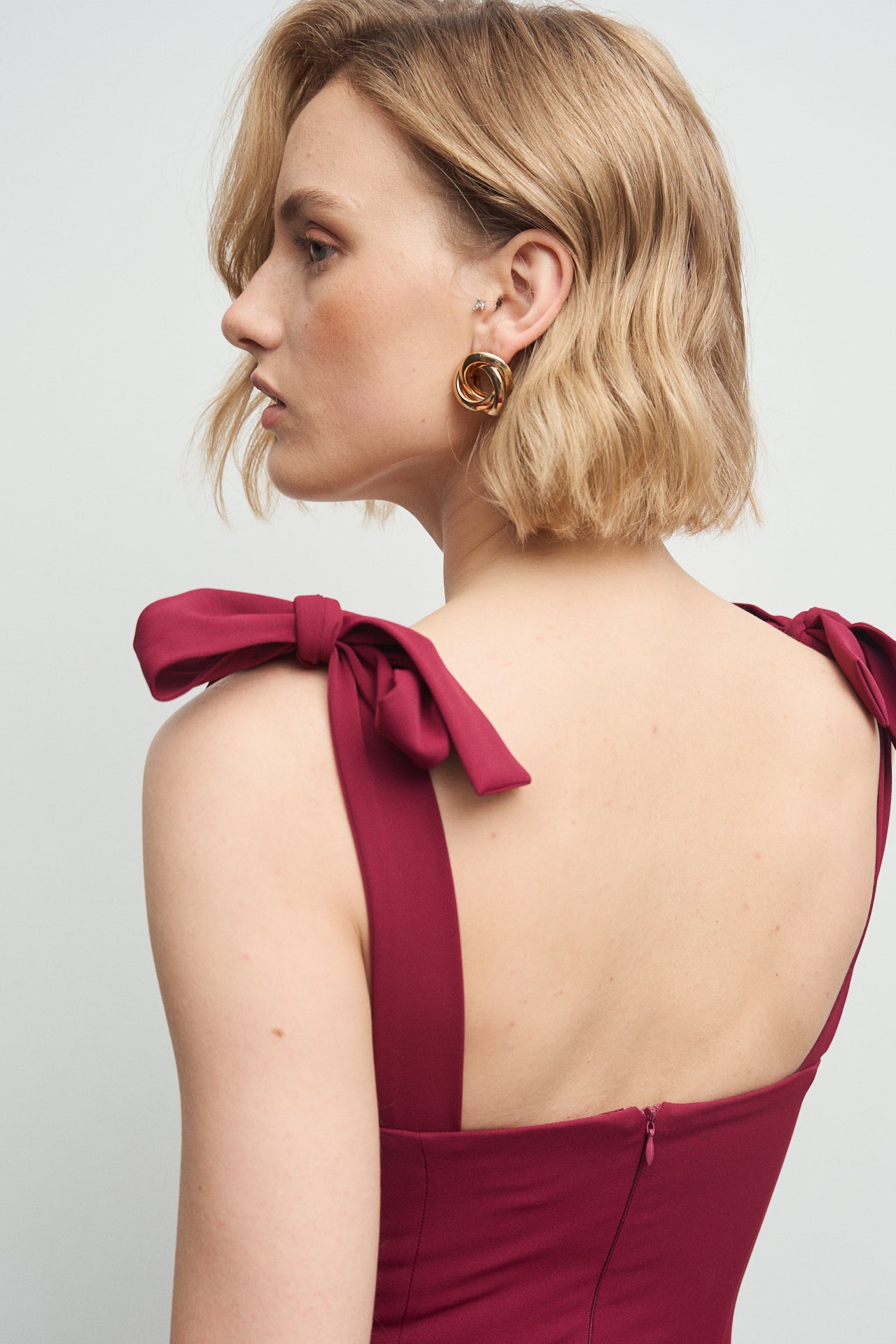Vestido Becky Burgundy · Madame ·
