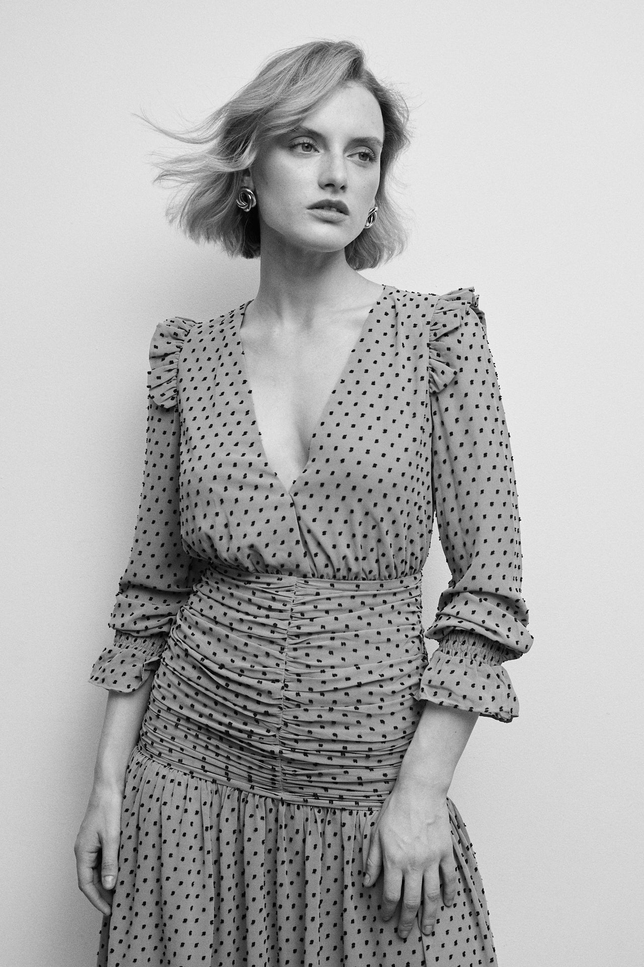 Casilda Plumeti Blue Dress · Lady B ·