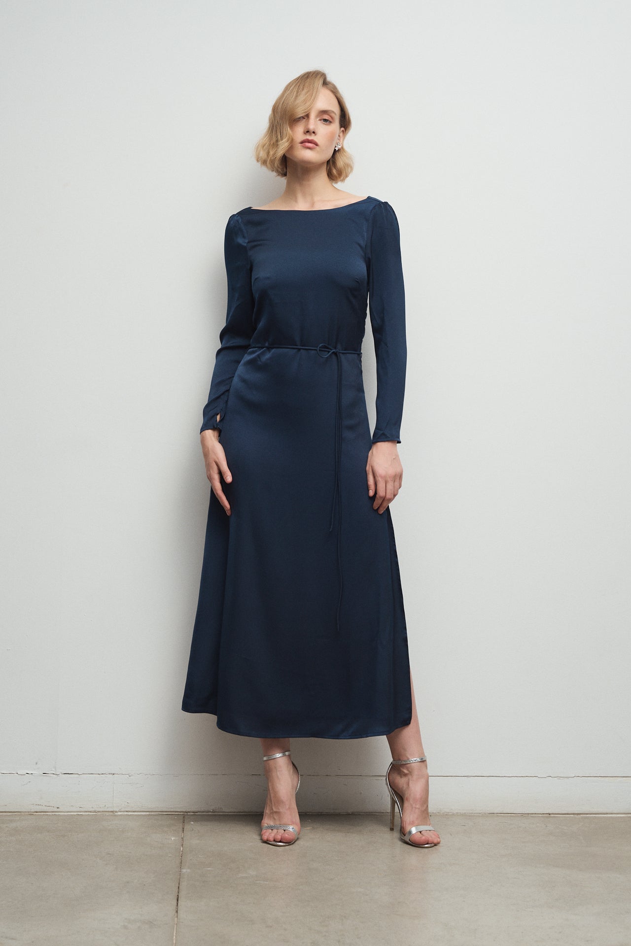 Vestido Zulay Azul Noche · Ipanema ·