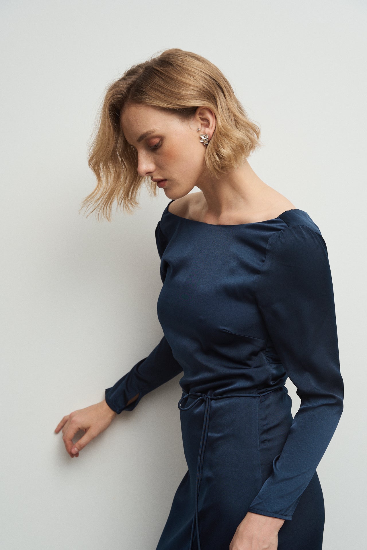 Vestido Zulay Azul Noche · Ipanema ·