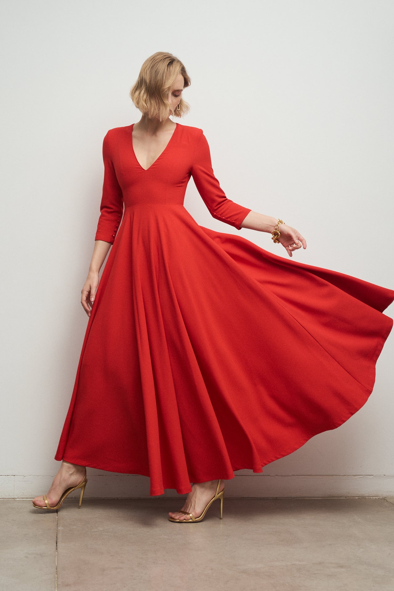 Vestido Fifi Rojo Coral · Iconics ·