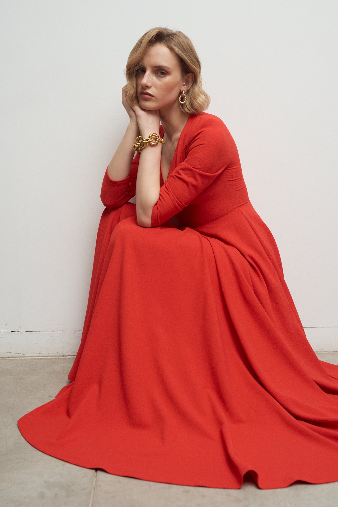 Vestido Fifi Rojo Coral · Iconics ·