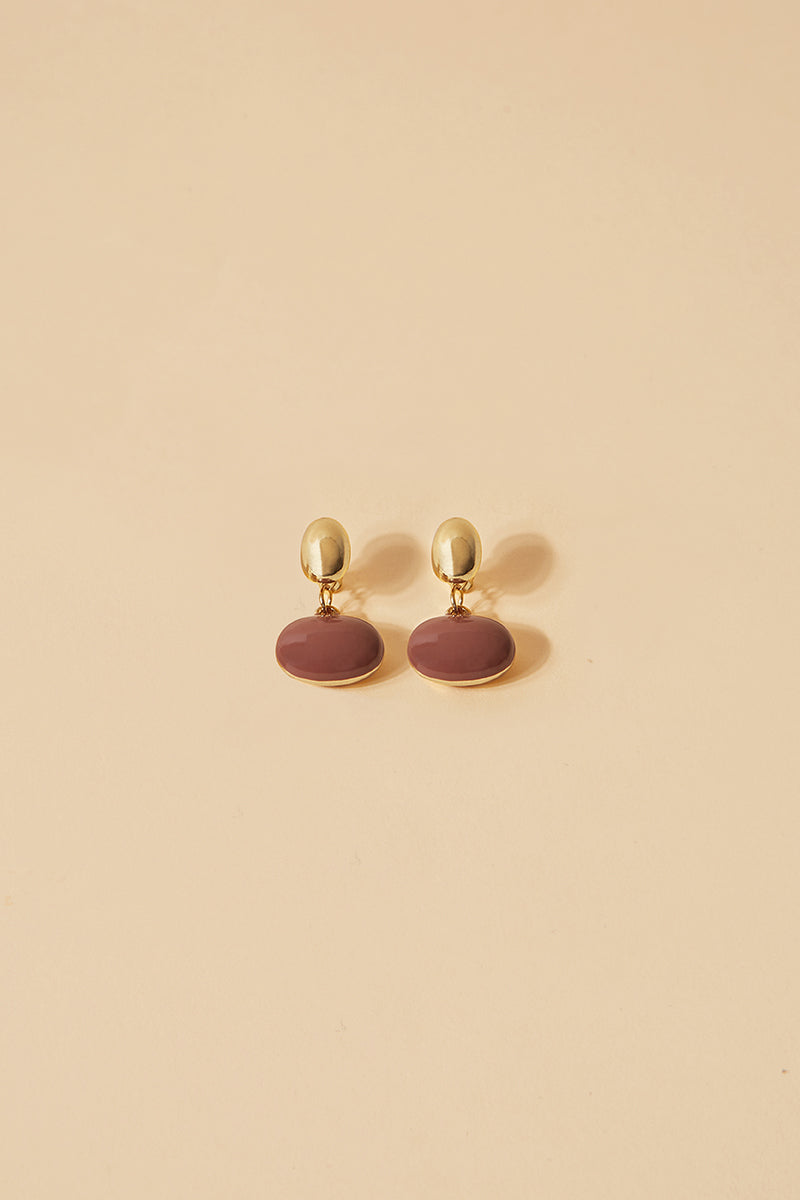 Pendientes Ariane Marron · Rêverie ·