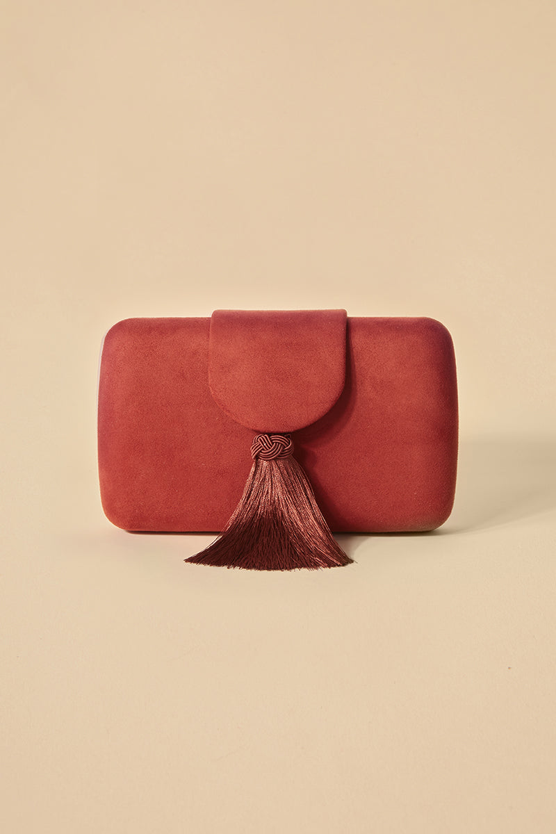 Pochette Clotilde Fuchsia · Le Palmier ·