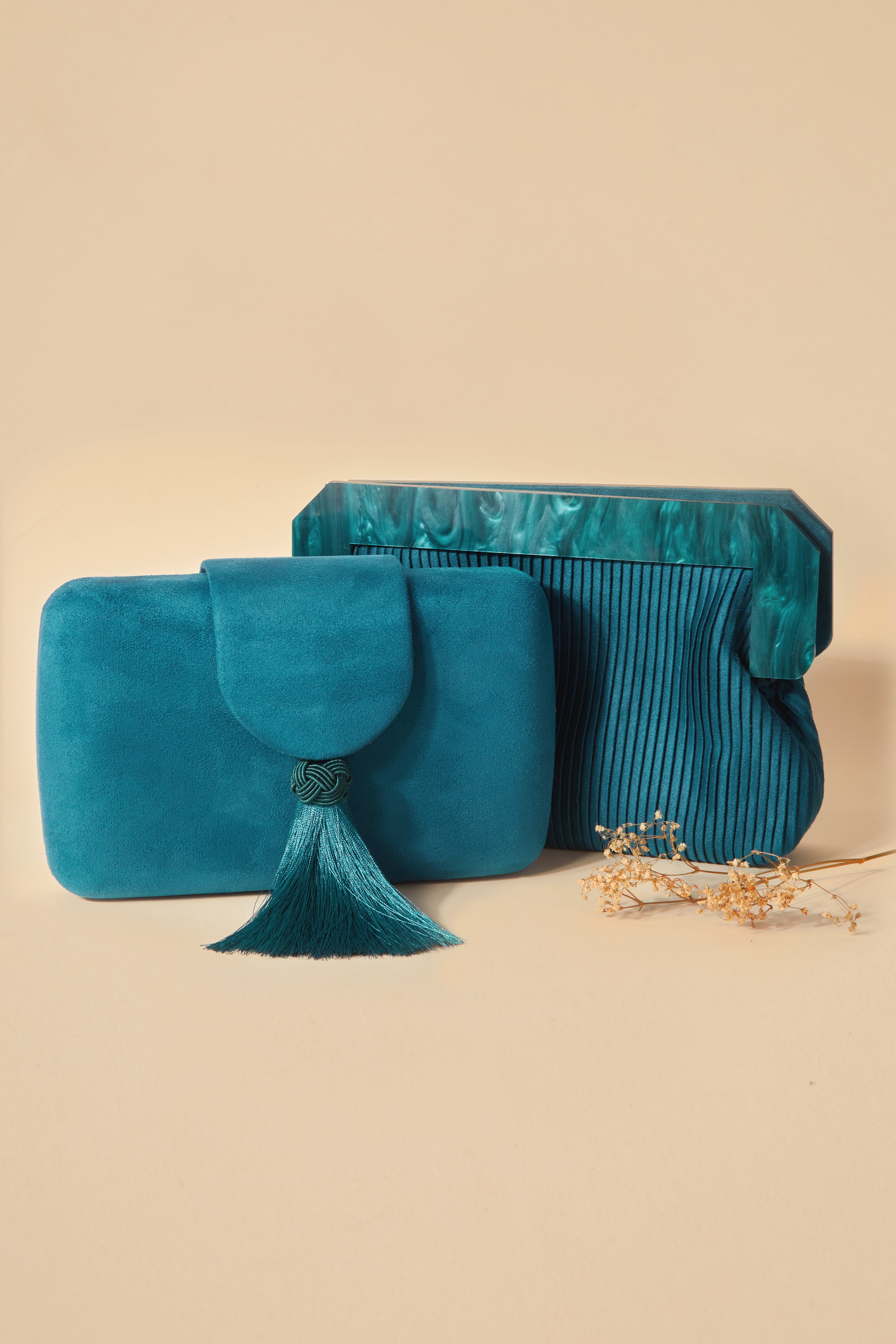 Clutch Virginie Azul · Madame ·