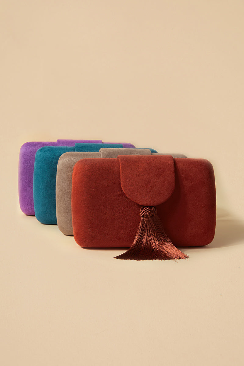 Pochette Clotilde Fuchsia · Le Palmier ·