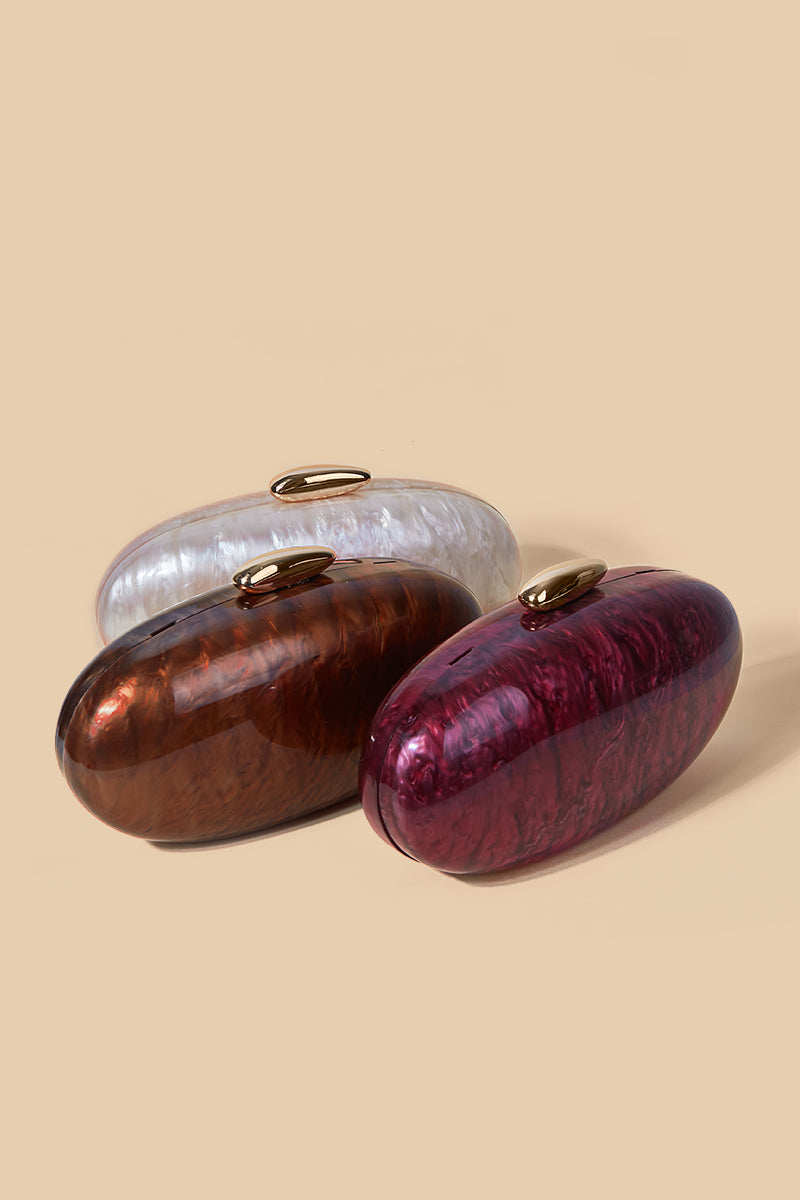 Clutch Nacre Burdeos · Le Marais ·