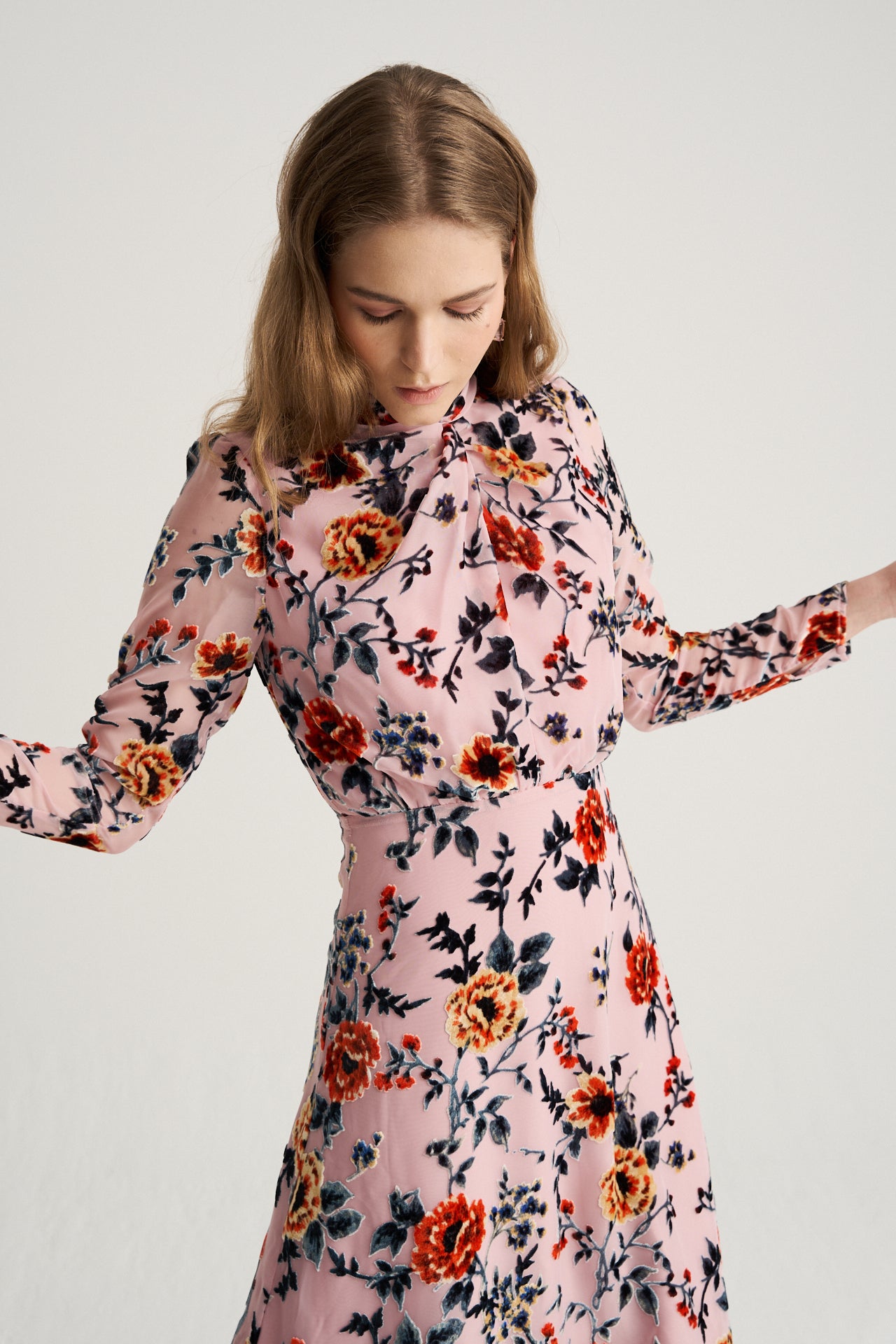 Vestido Claude Rose · Rêverie ·