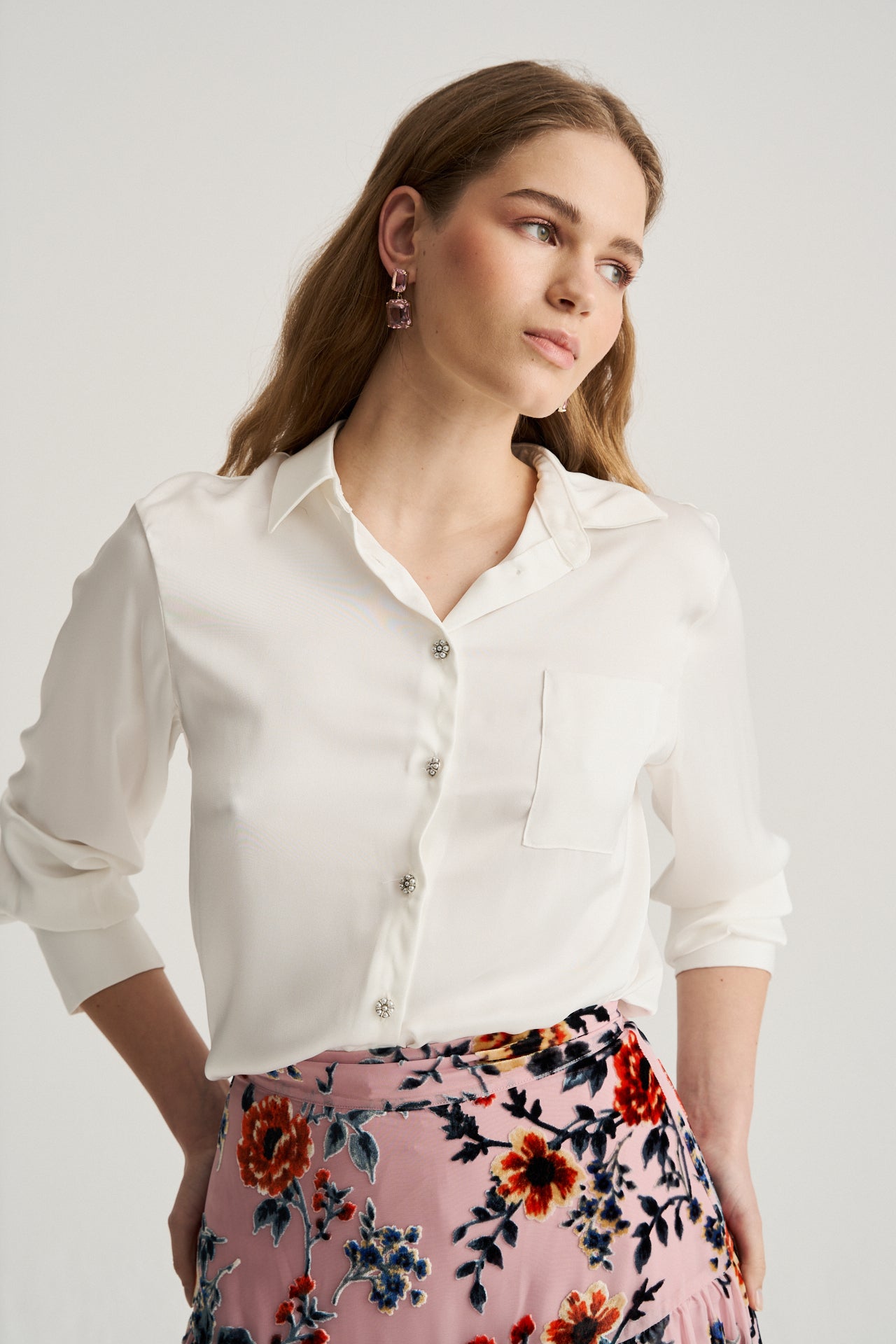Cardi Top Shirt · Flora ·