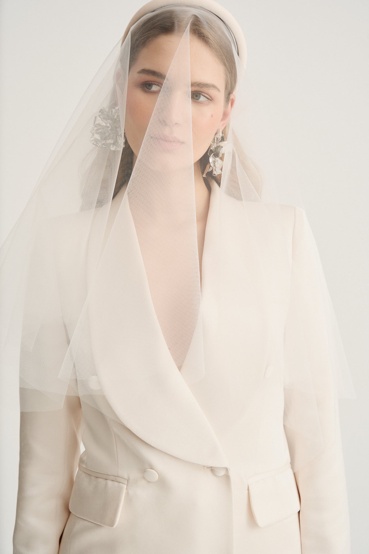 Diadema Terciopelo Ivory · Love ·