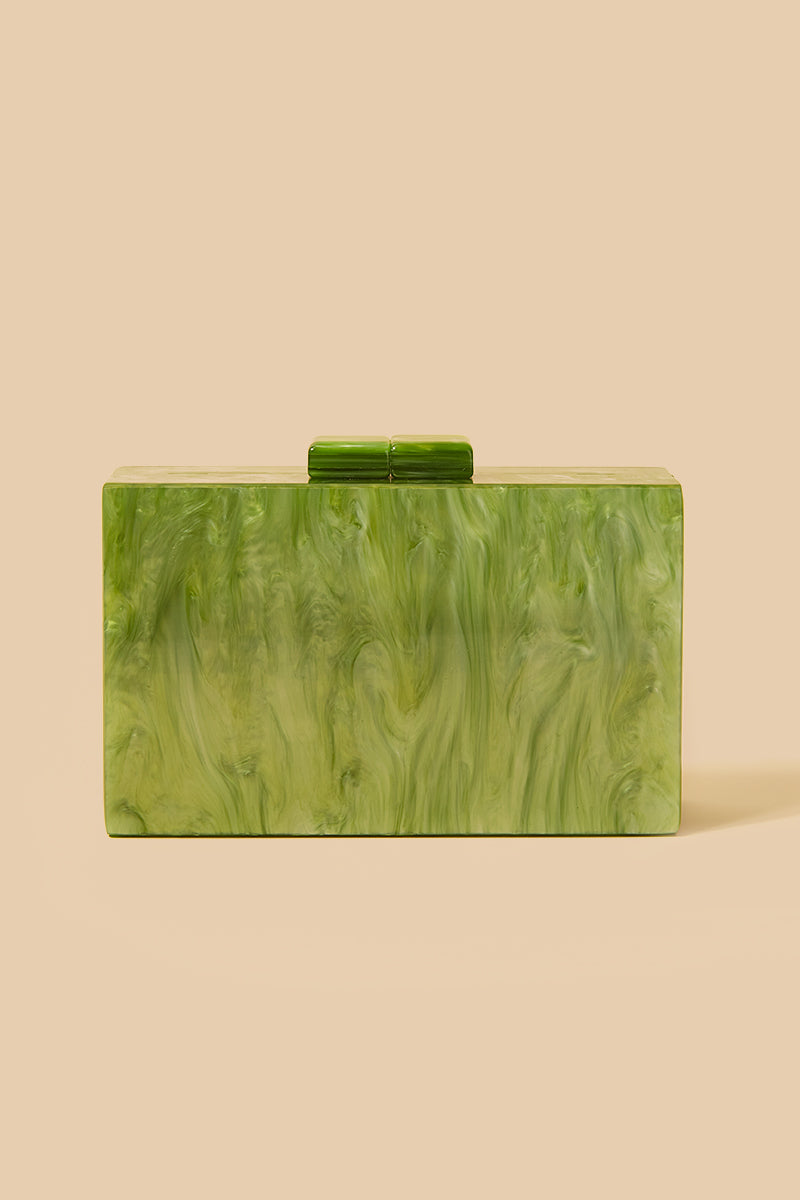 Clutch Box Nacar Verde