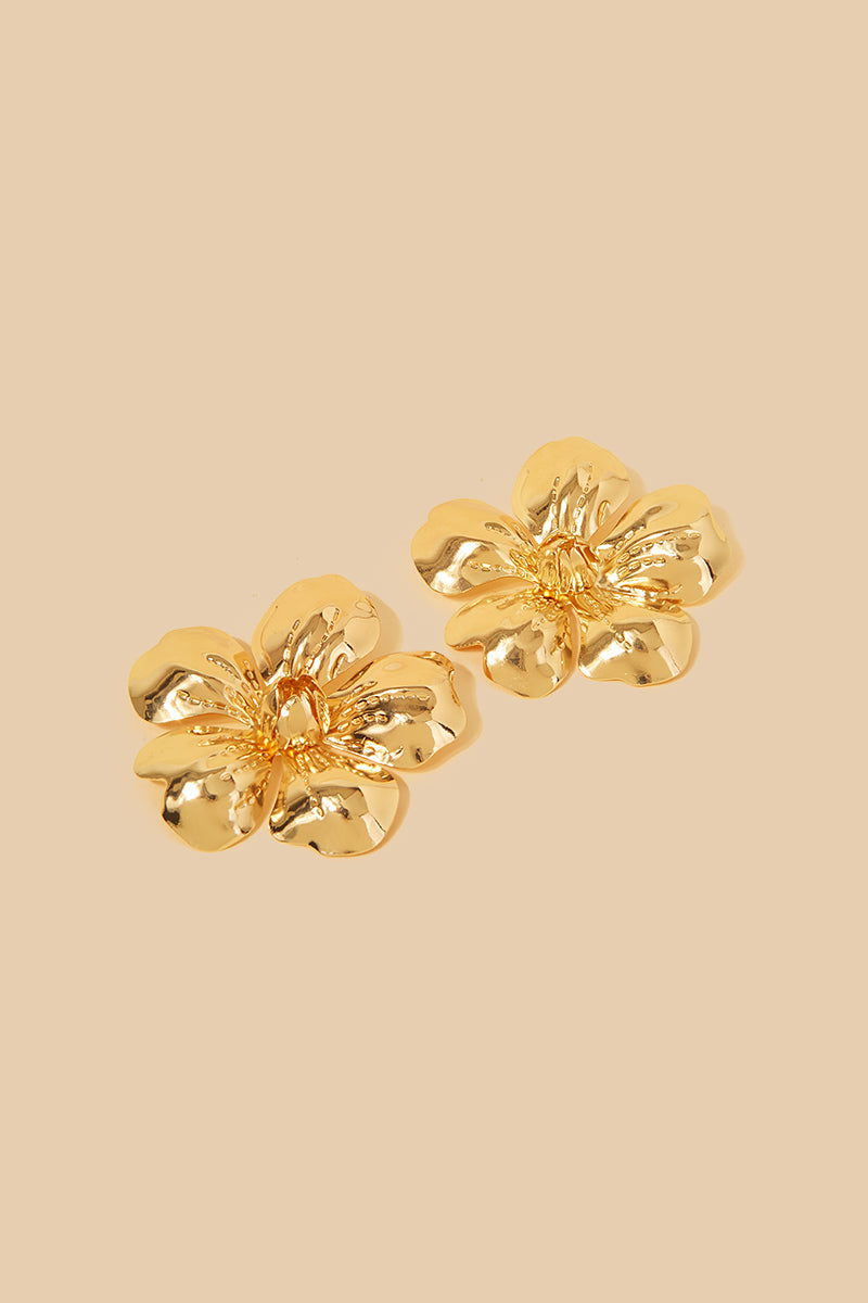 Pendientes Flor Oro · Allegra ·