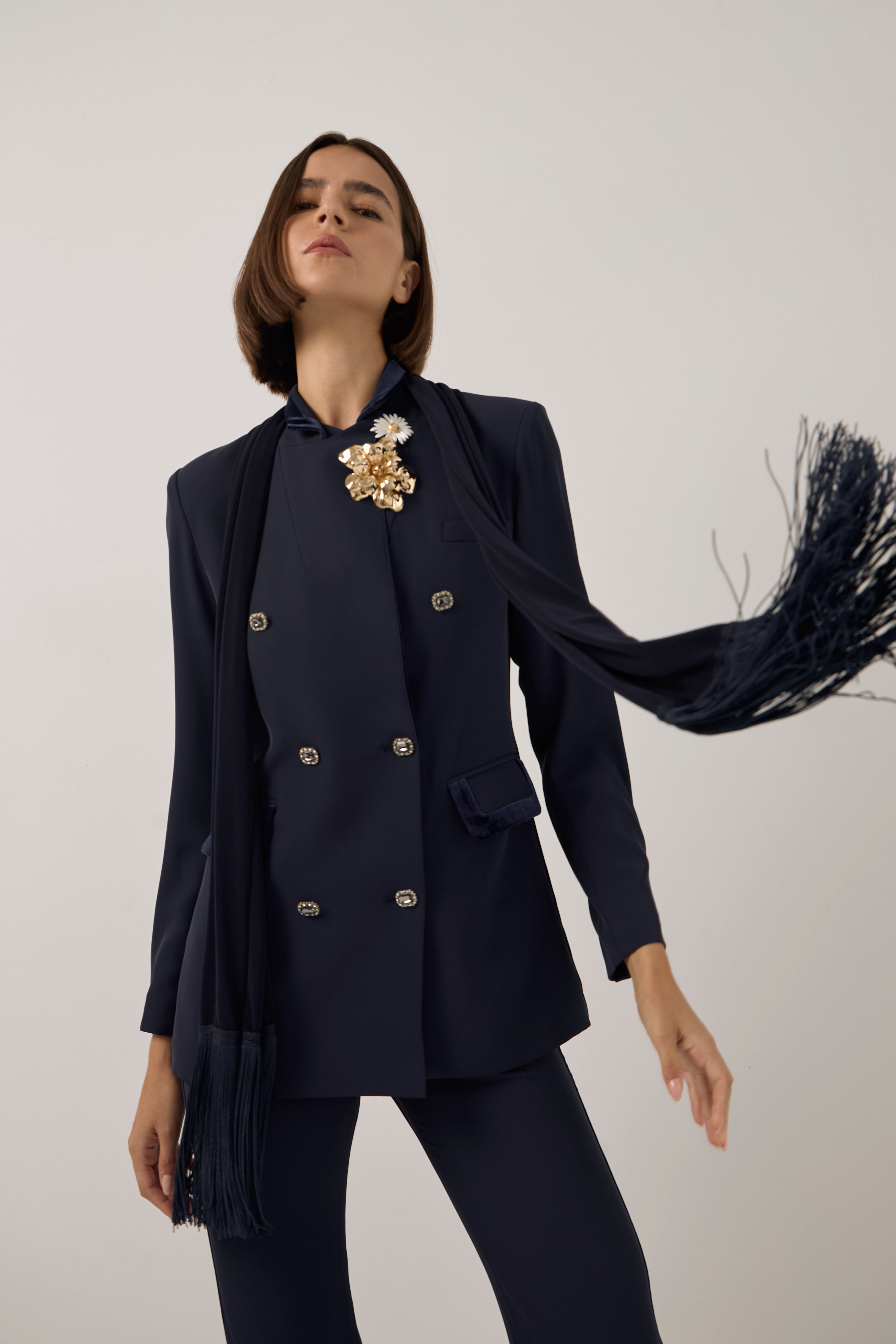 Chaqueta Severine Navy · Le Marais ·