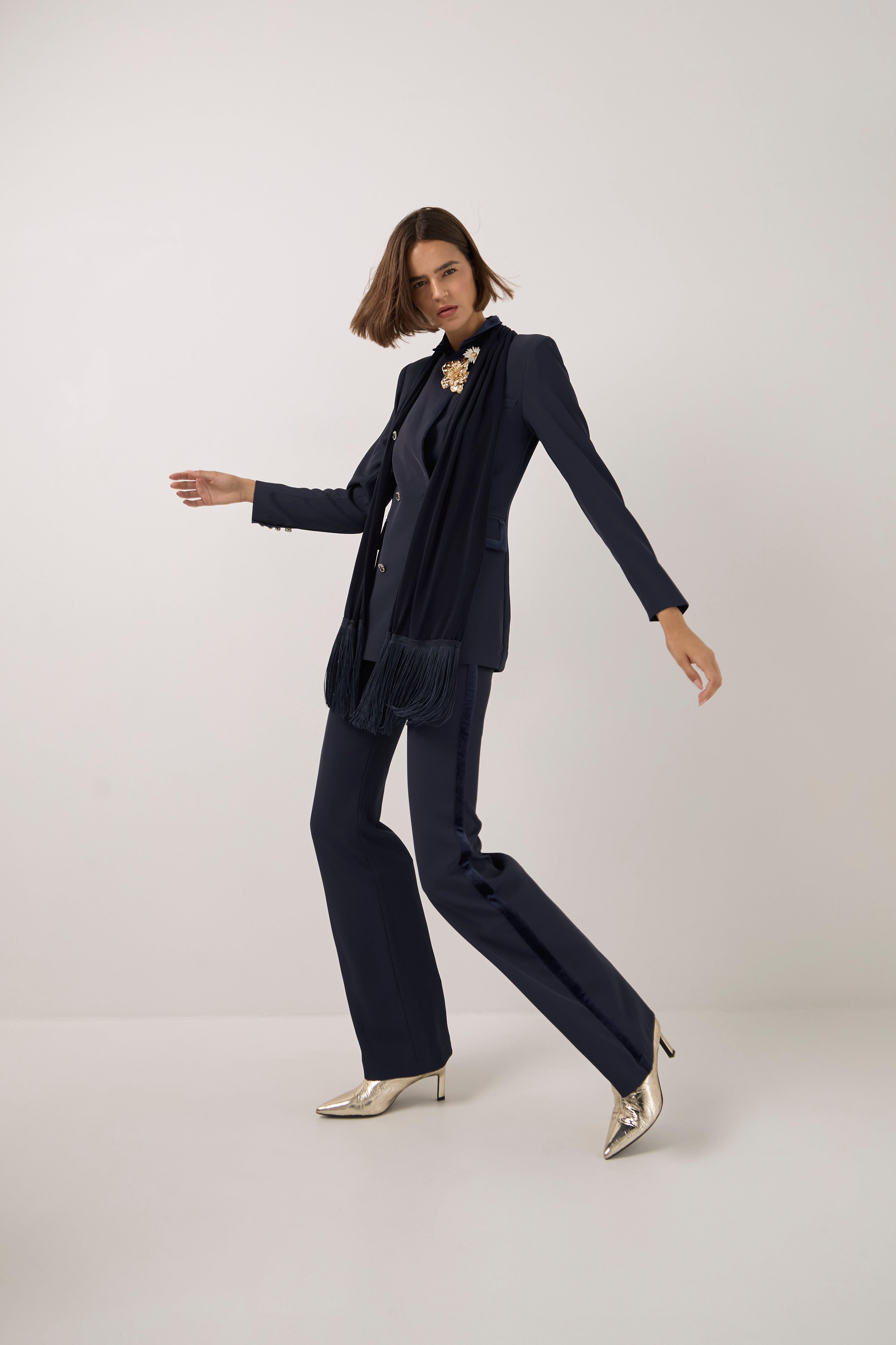 Pantalon Severine Navy · Le Marais ·