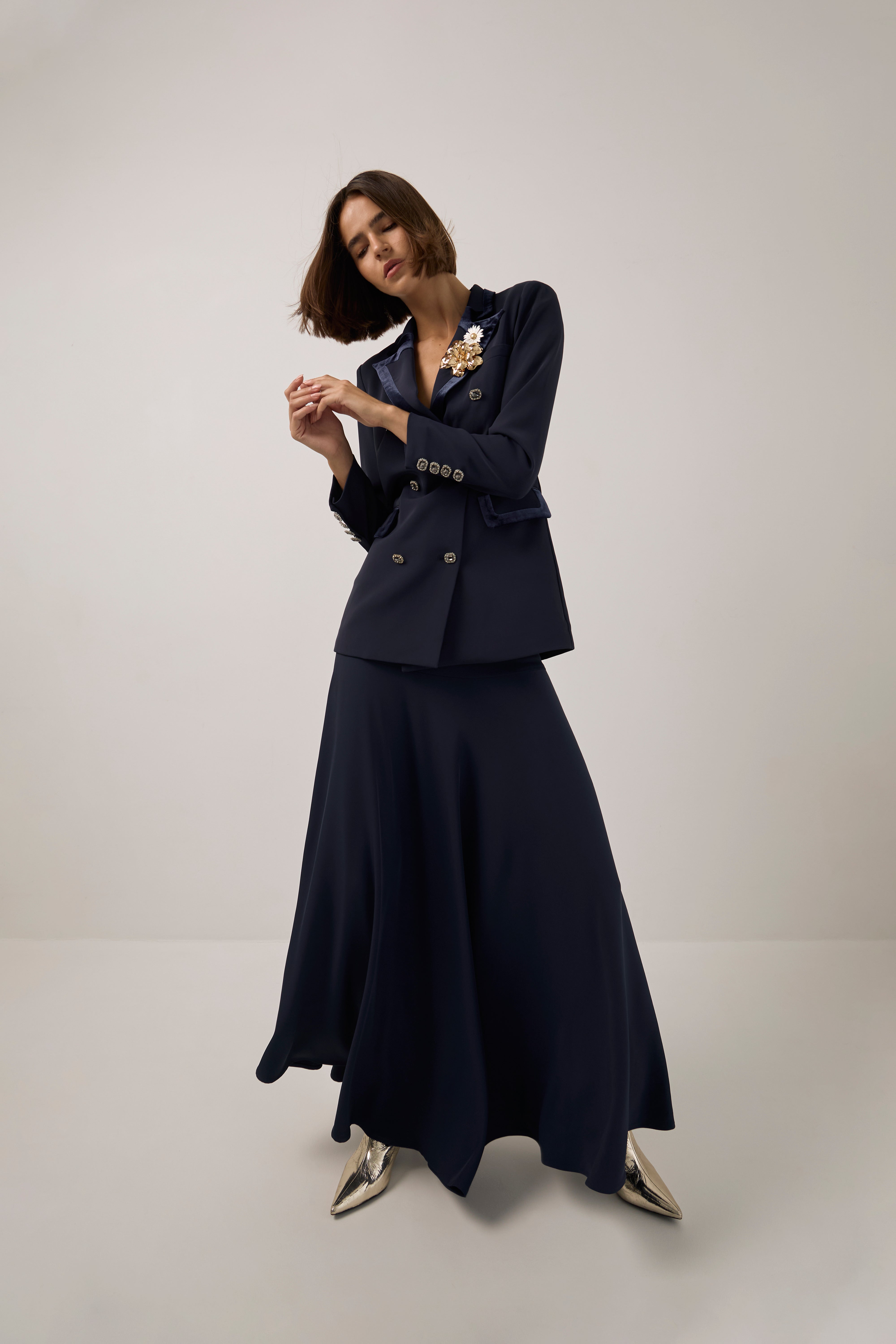 Chaqueta Severine Navy · Le Marais ·