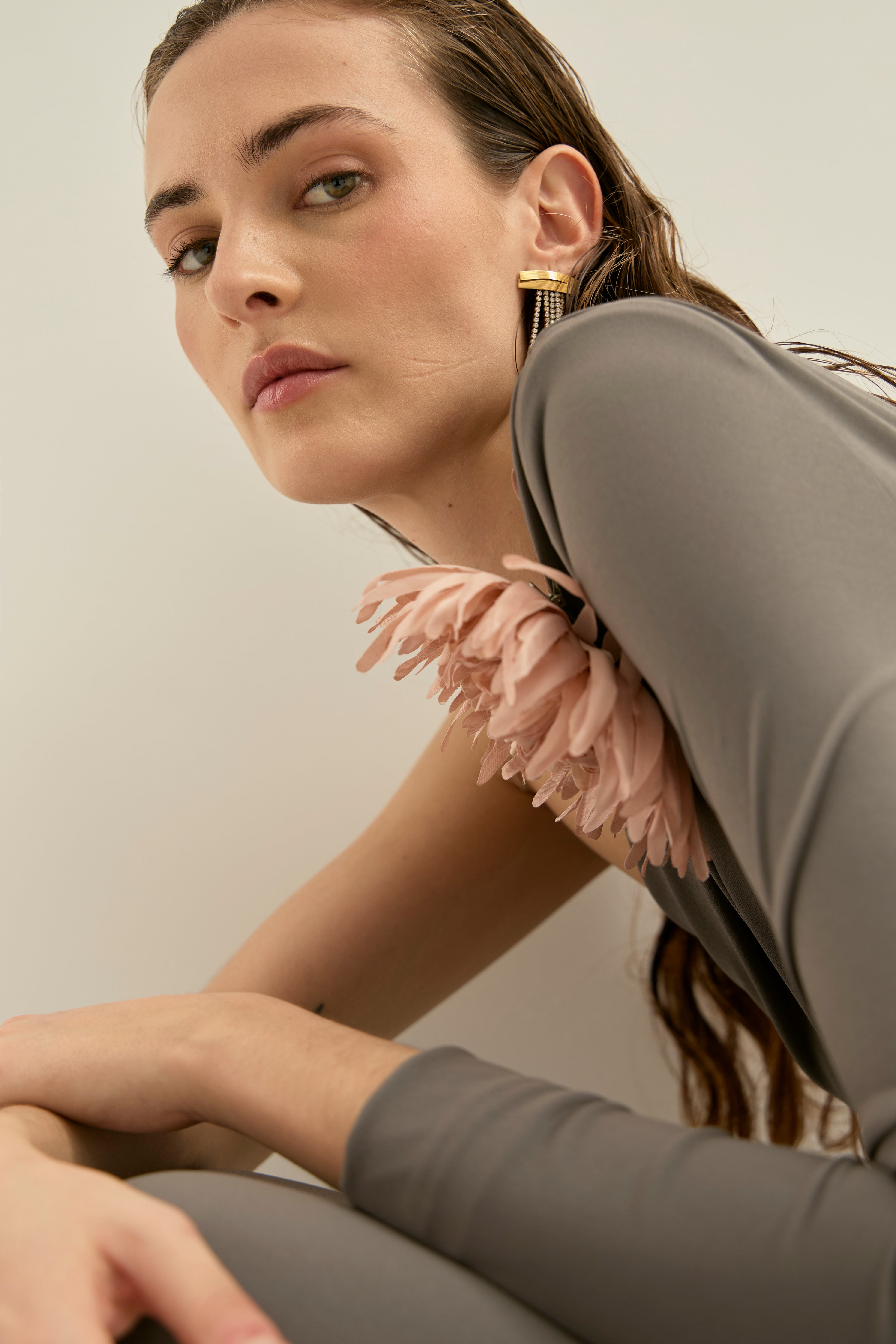 Broche Flor Rosa · Allegra ·