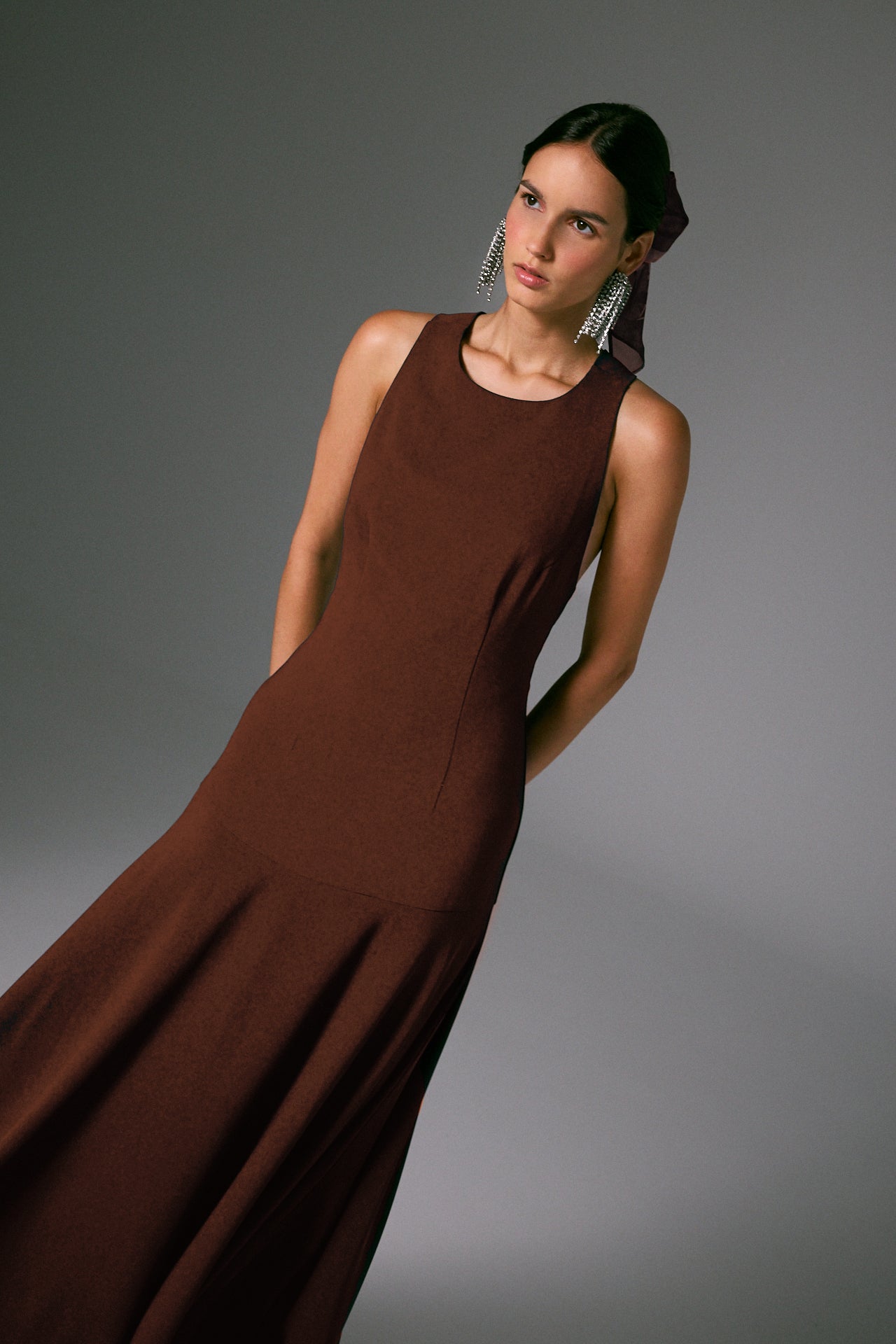 Vestido Jasmina Choco · Allure ·