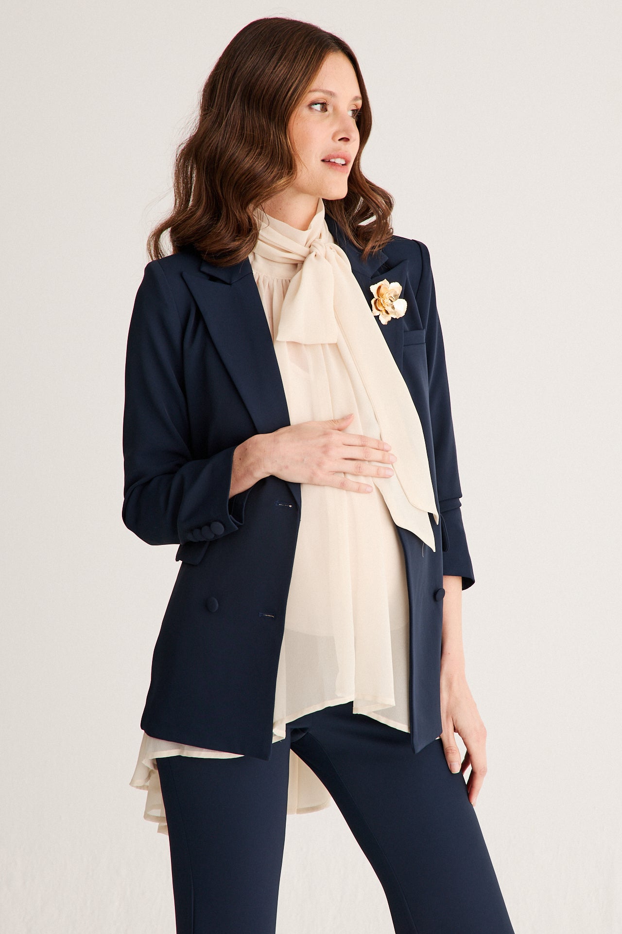 Chaqueta Hailey Navy · Embarazada ·