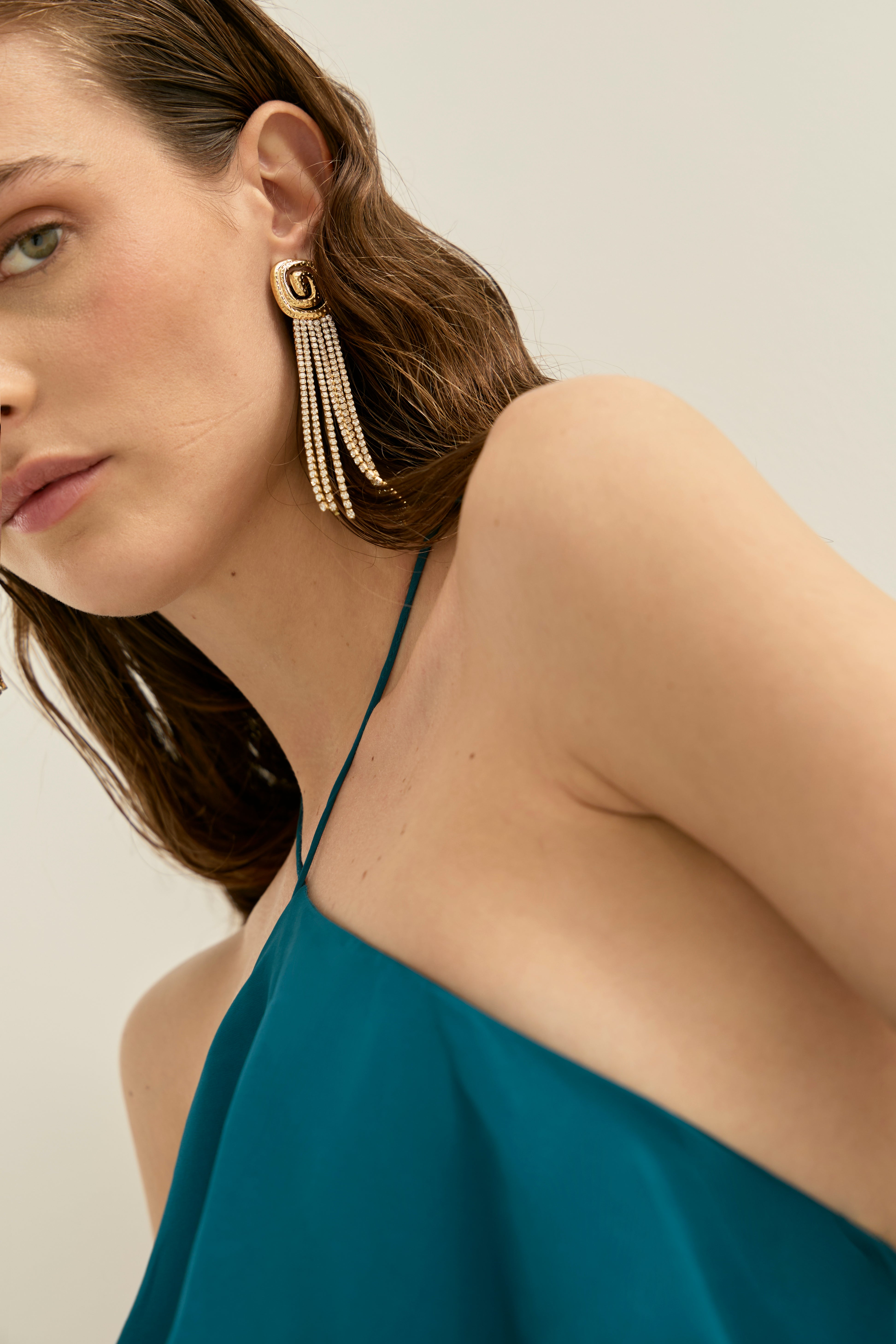 Boucles d'oreilles Spiro Gold · Allegra ·