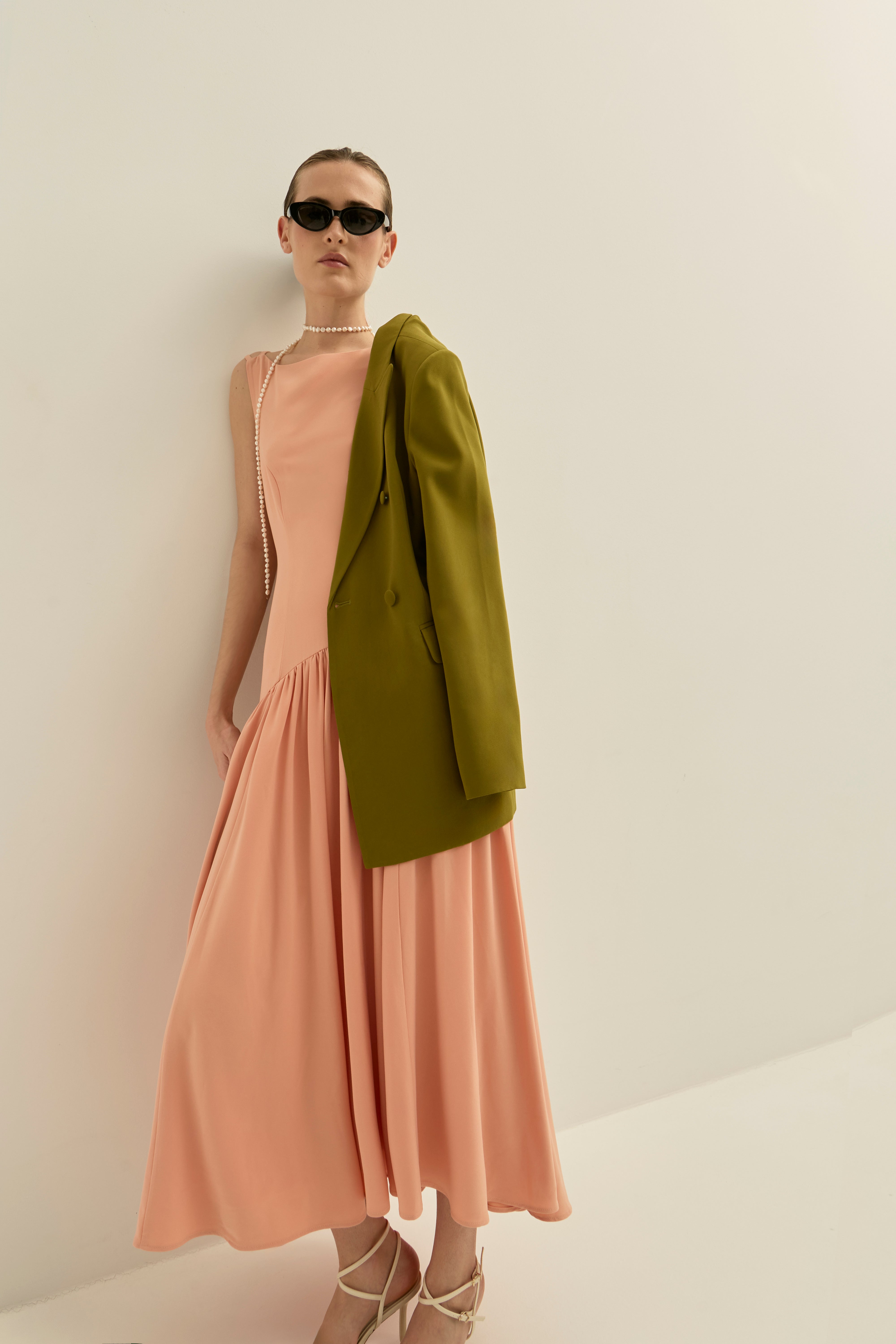 Vestido Mica Apricot · Allegra ·