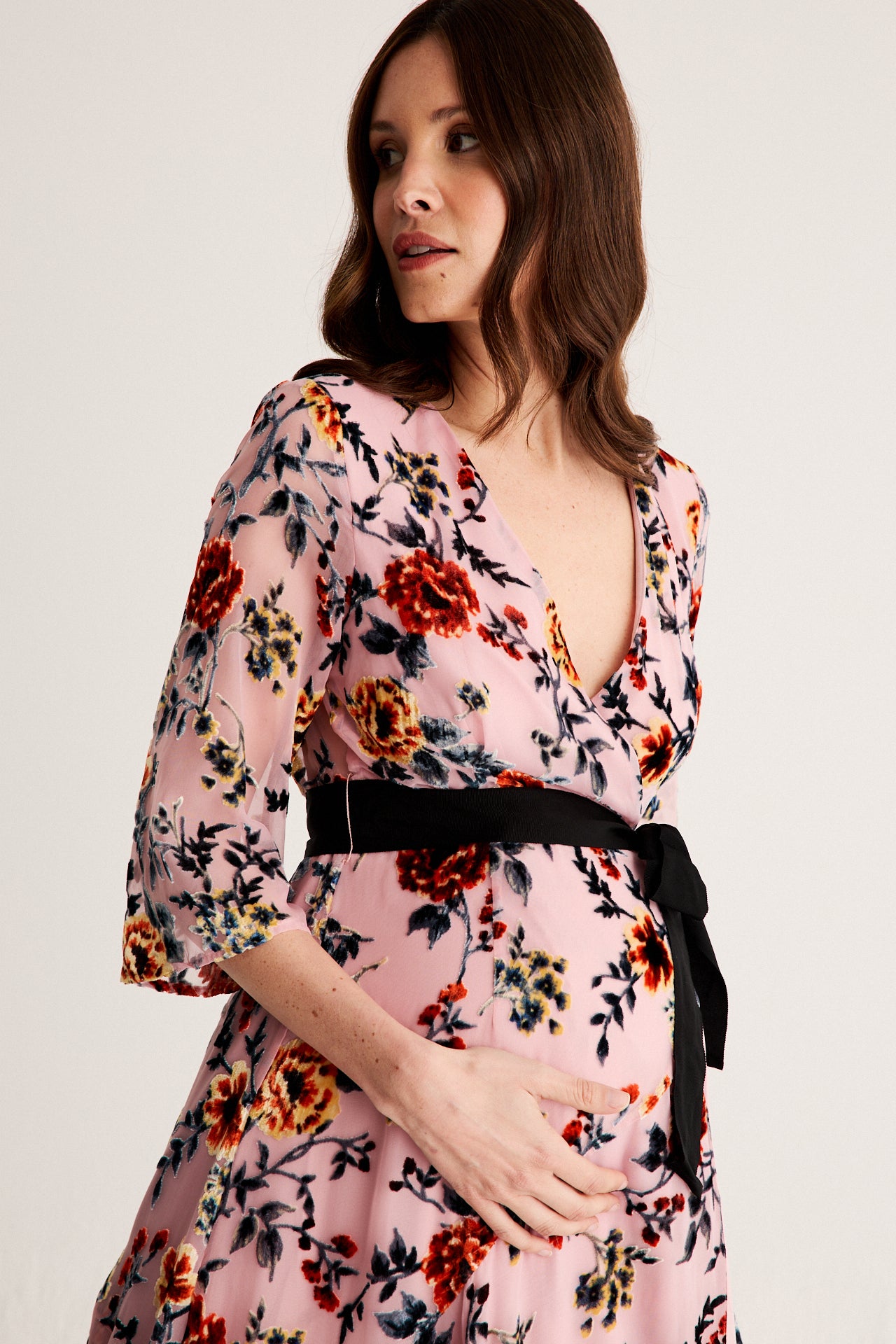Florian Devoré Print Dress · Bohemian Rhapsody ·