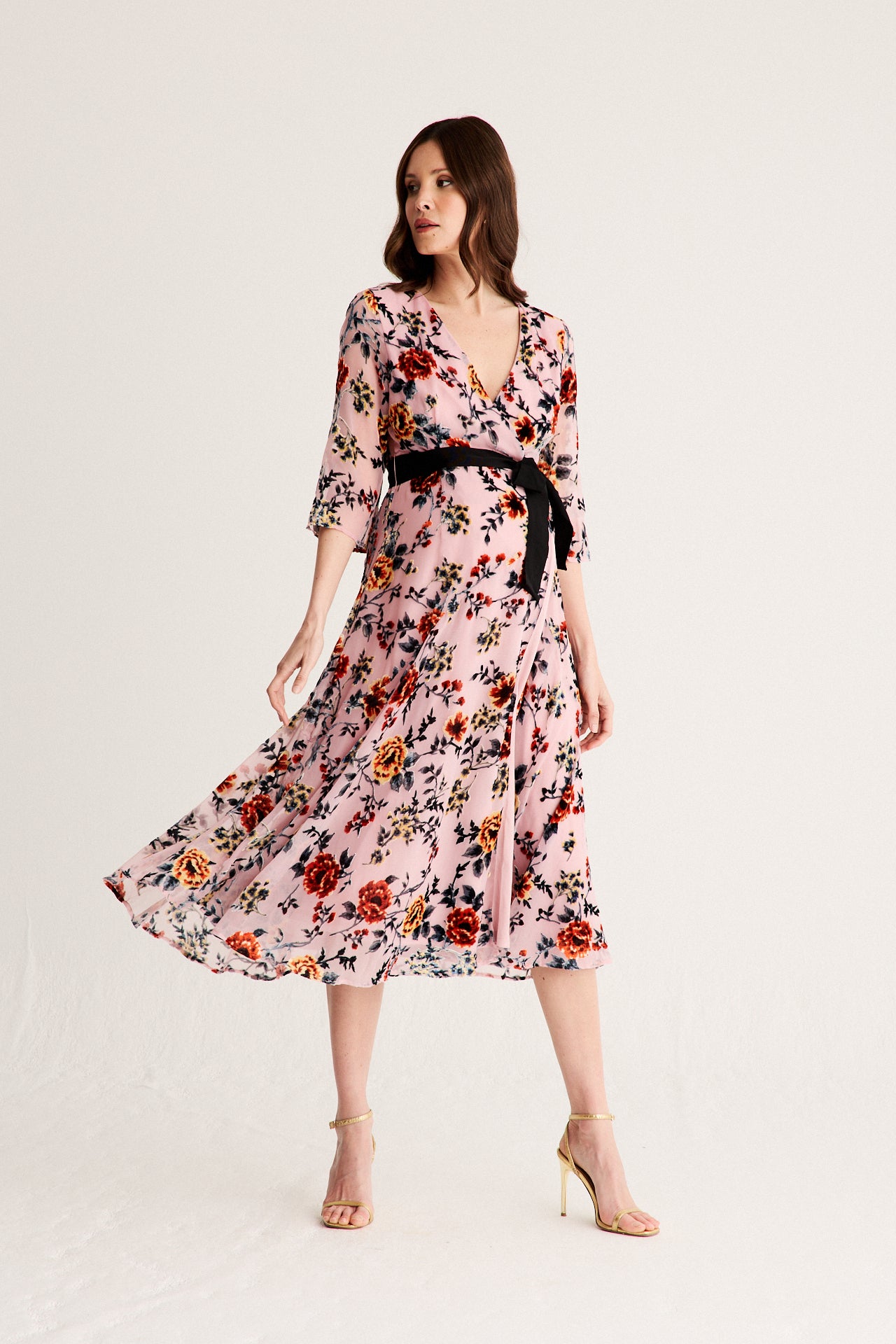 Florian Devoré Print Dress · Bohemian Rhapsody ·