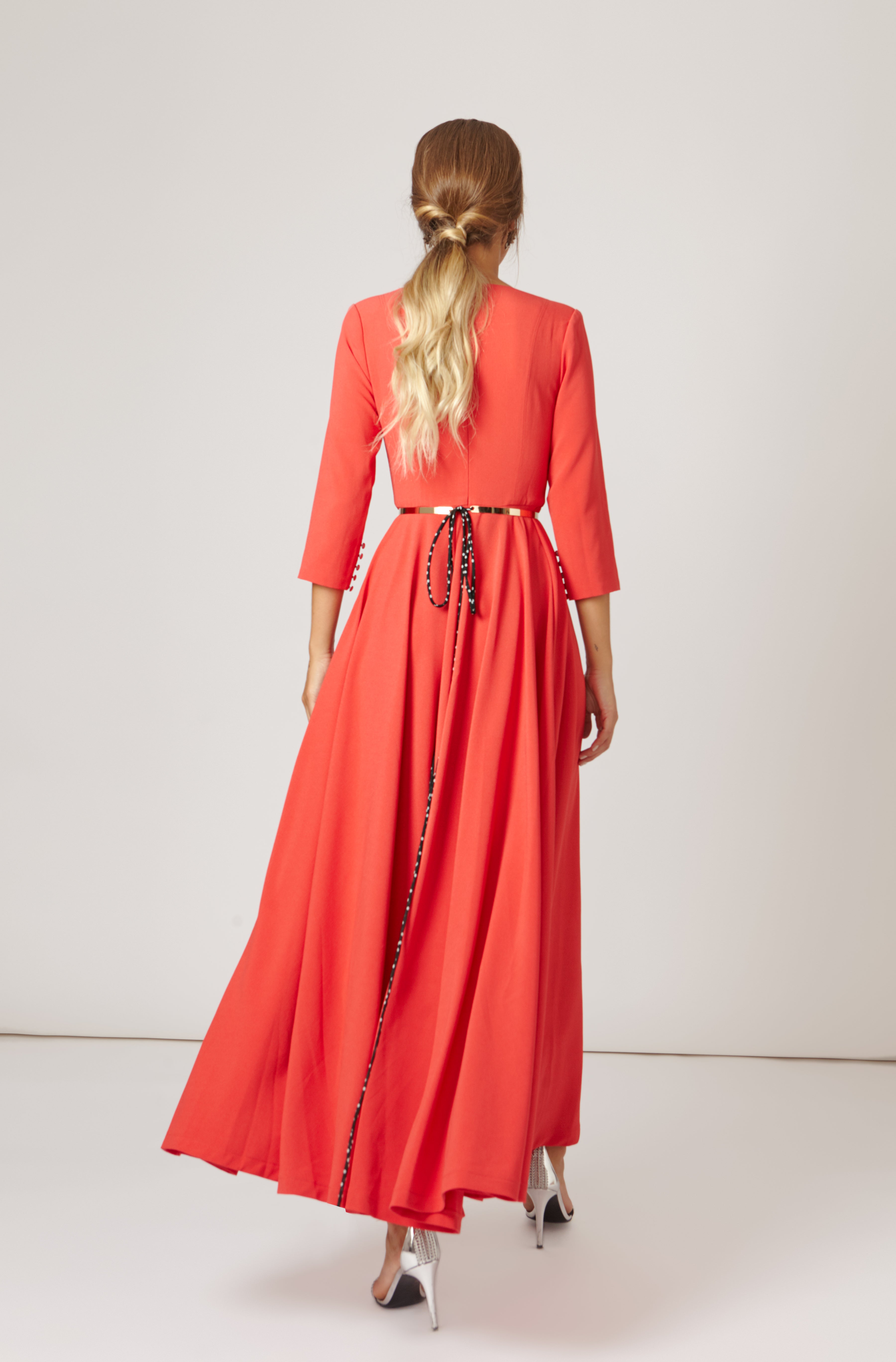 Robe Fifi Rouge Corail · Iconiques ·