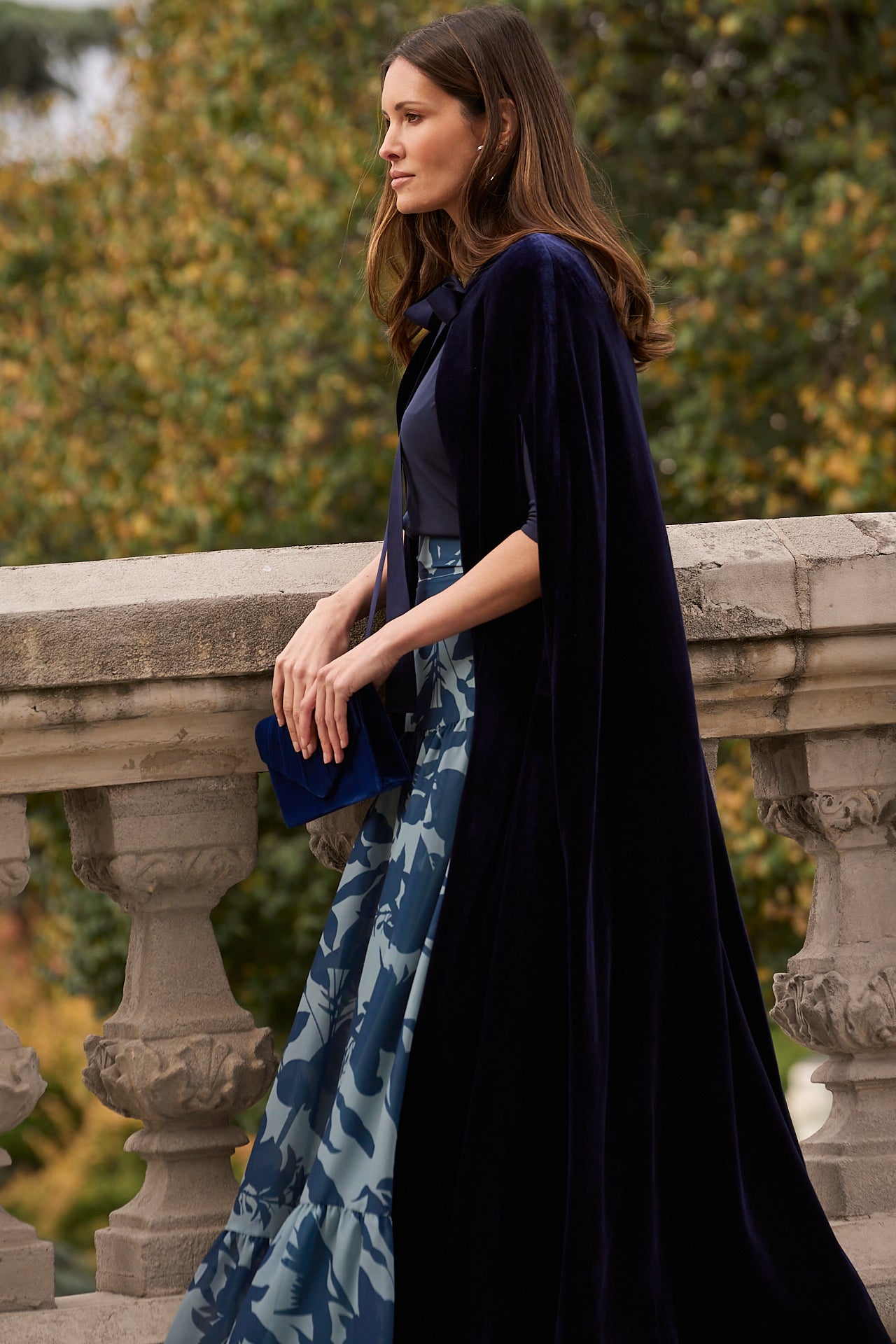 Clutch Cecile Azul· Allure ·