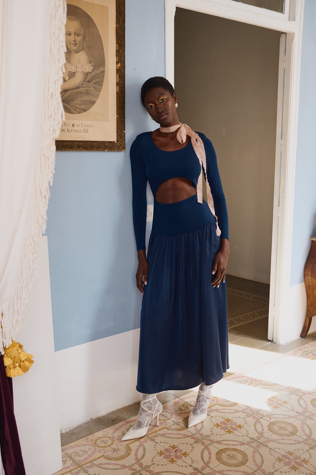 Eva Navy Dress · Rêverie ·