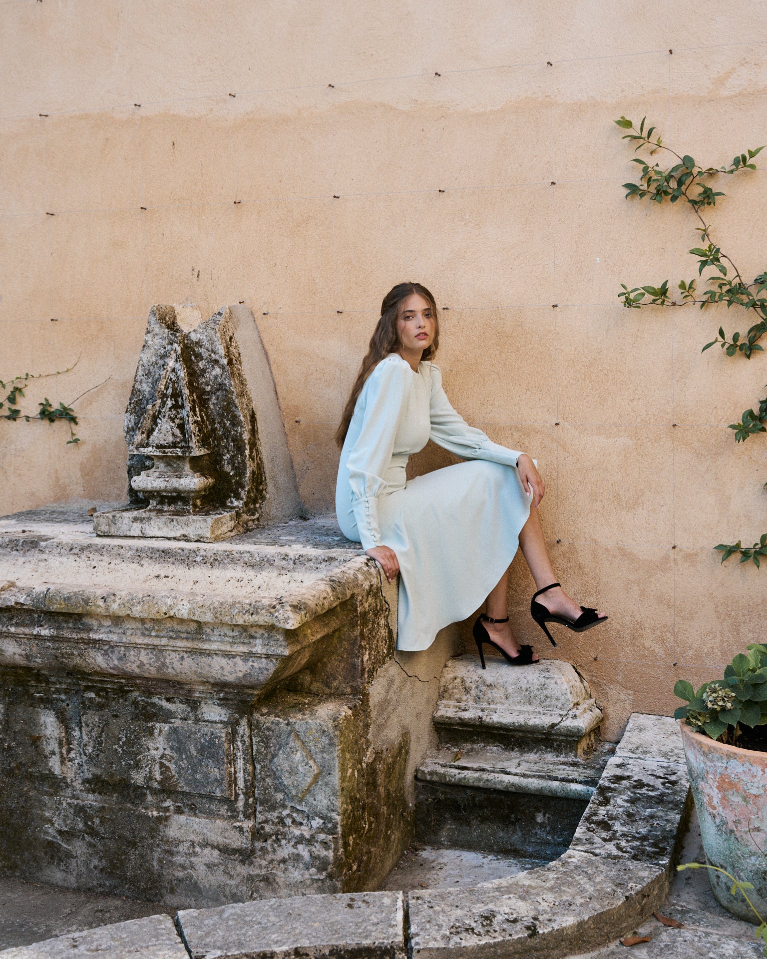 Robe Pipa Menthe · Madame ·