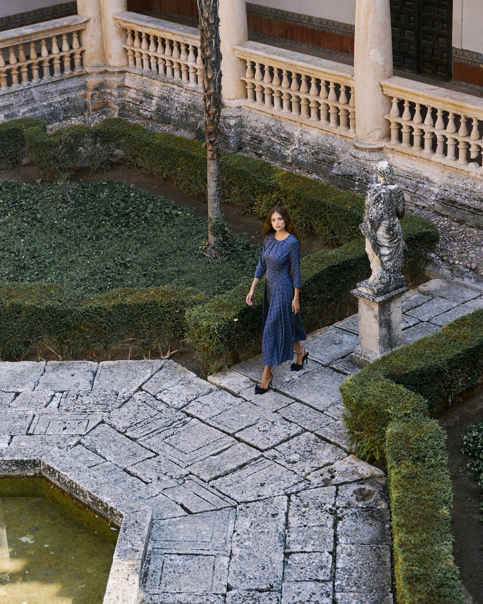 Robe Bleue Dana · Madame ·