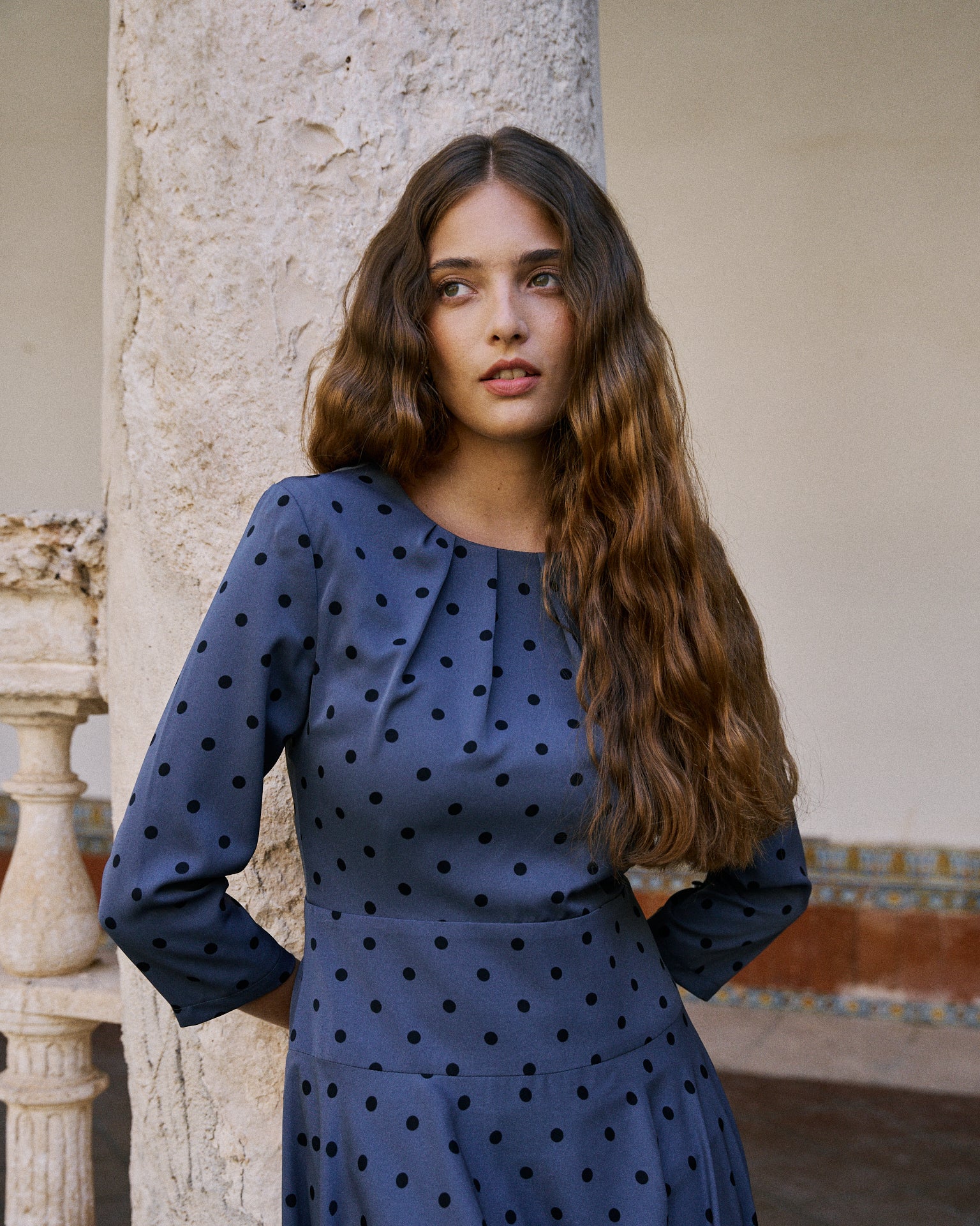 Robe Bleue Dana · Madame ·