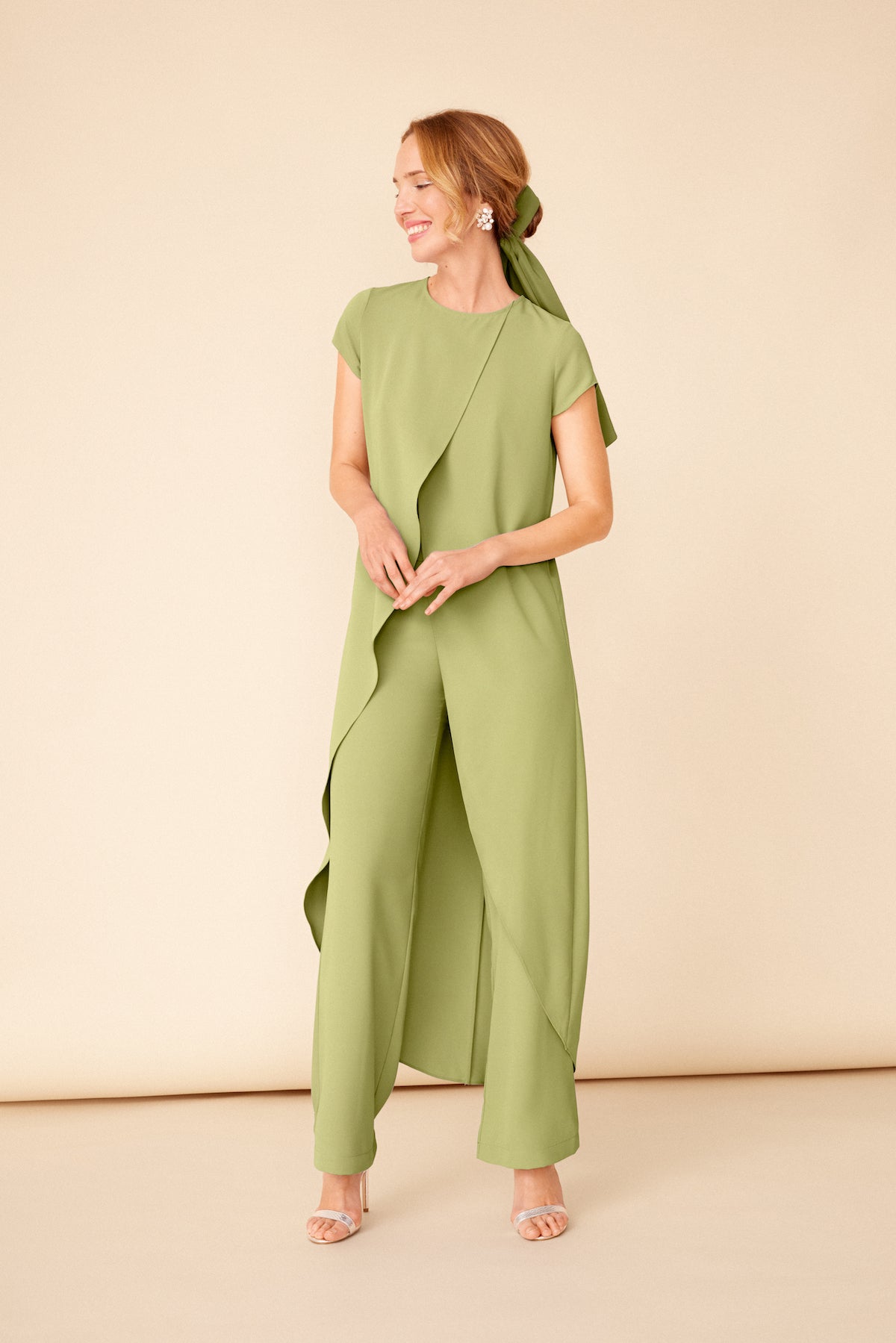 Pantalon Lisa Pistacho · Wisteria ·
