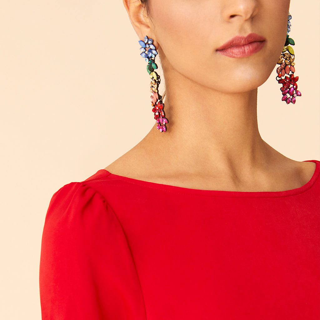 Vestido Zulay Rojo · Icons ·