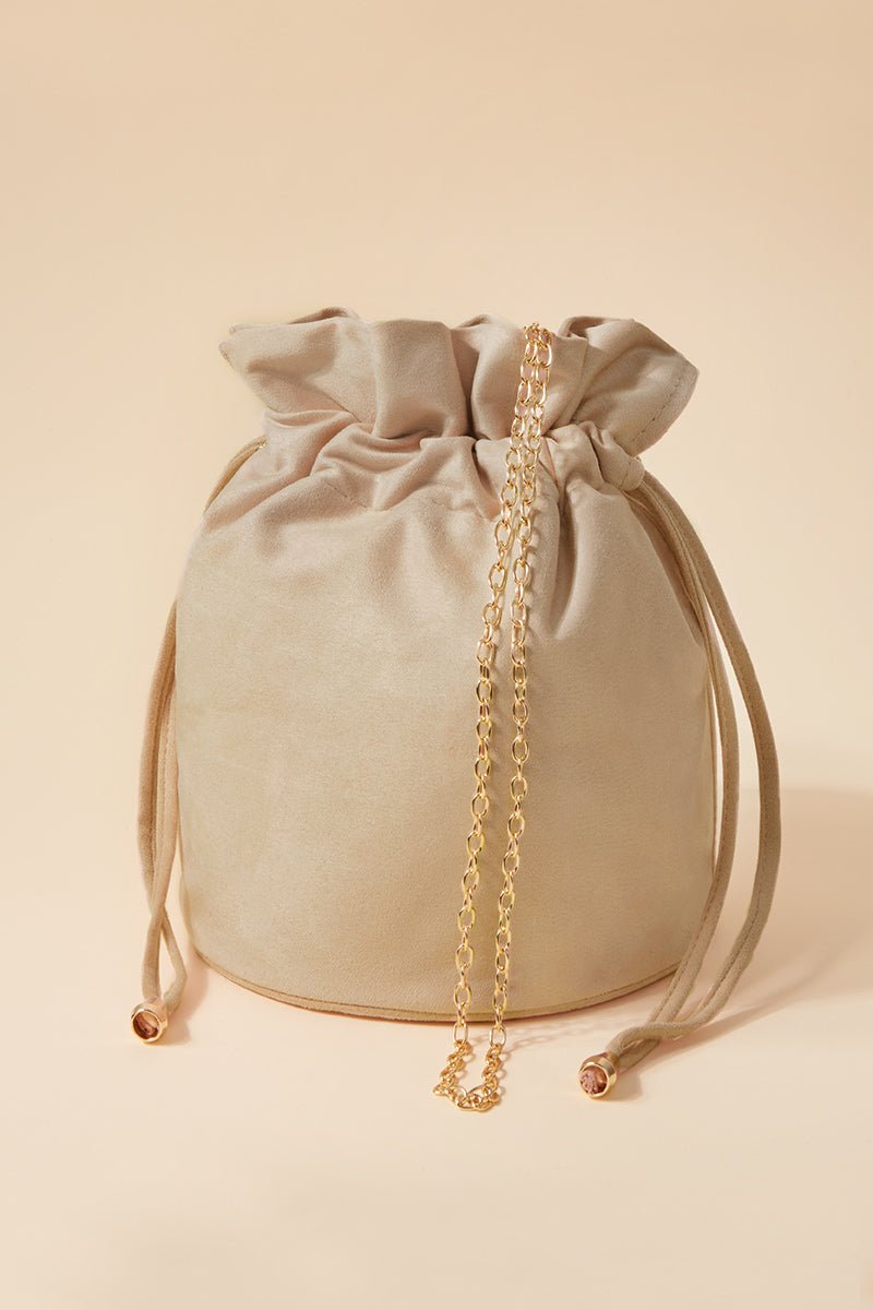 Clutch Bombonera Nude · Le Palmier · - Bruna