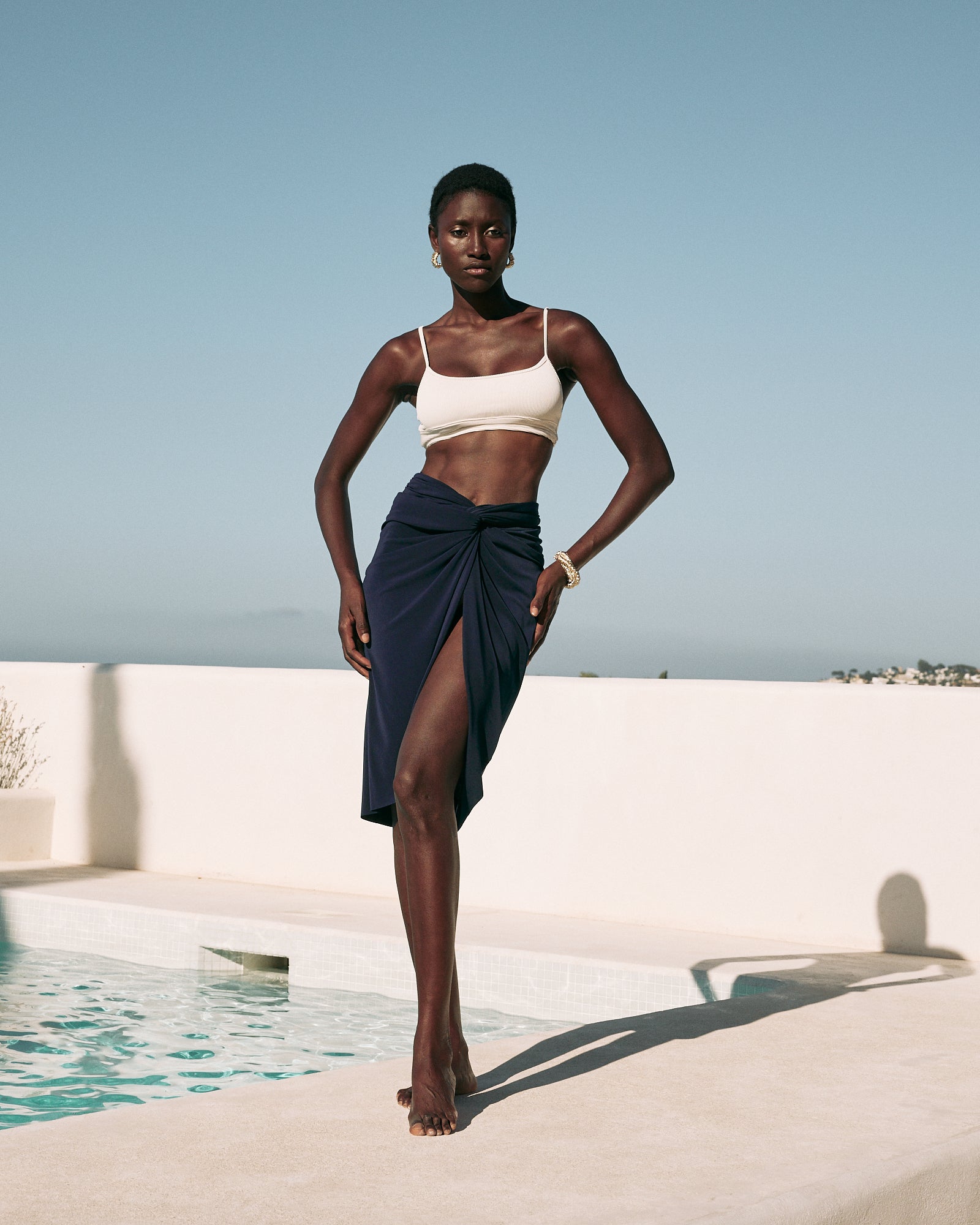 Pareo Navy · Playa · - Bruna