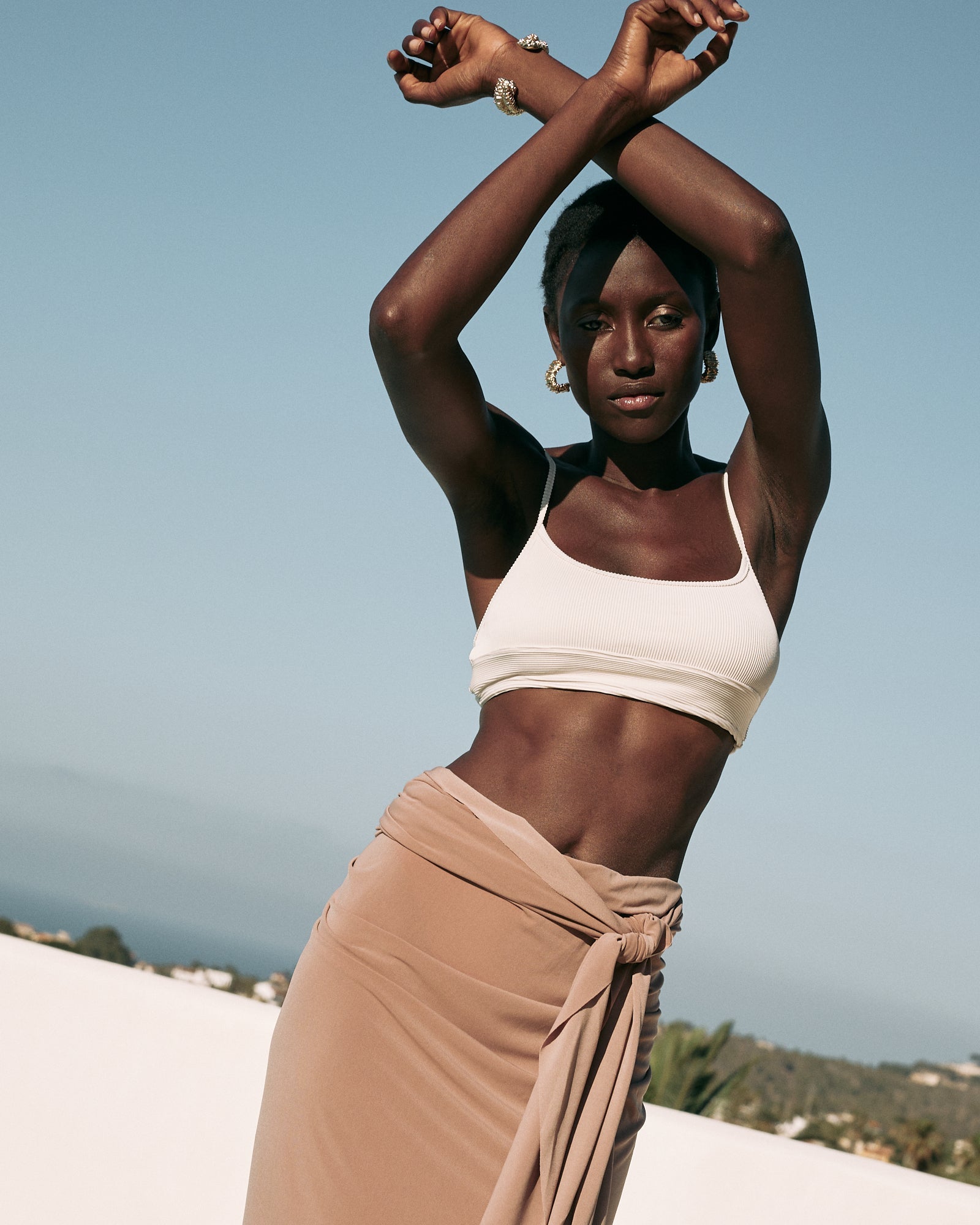 Pareo Taupe · Playa · - Bruna