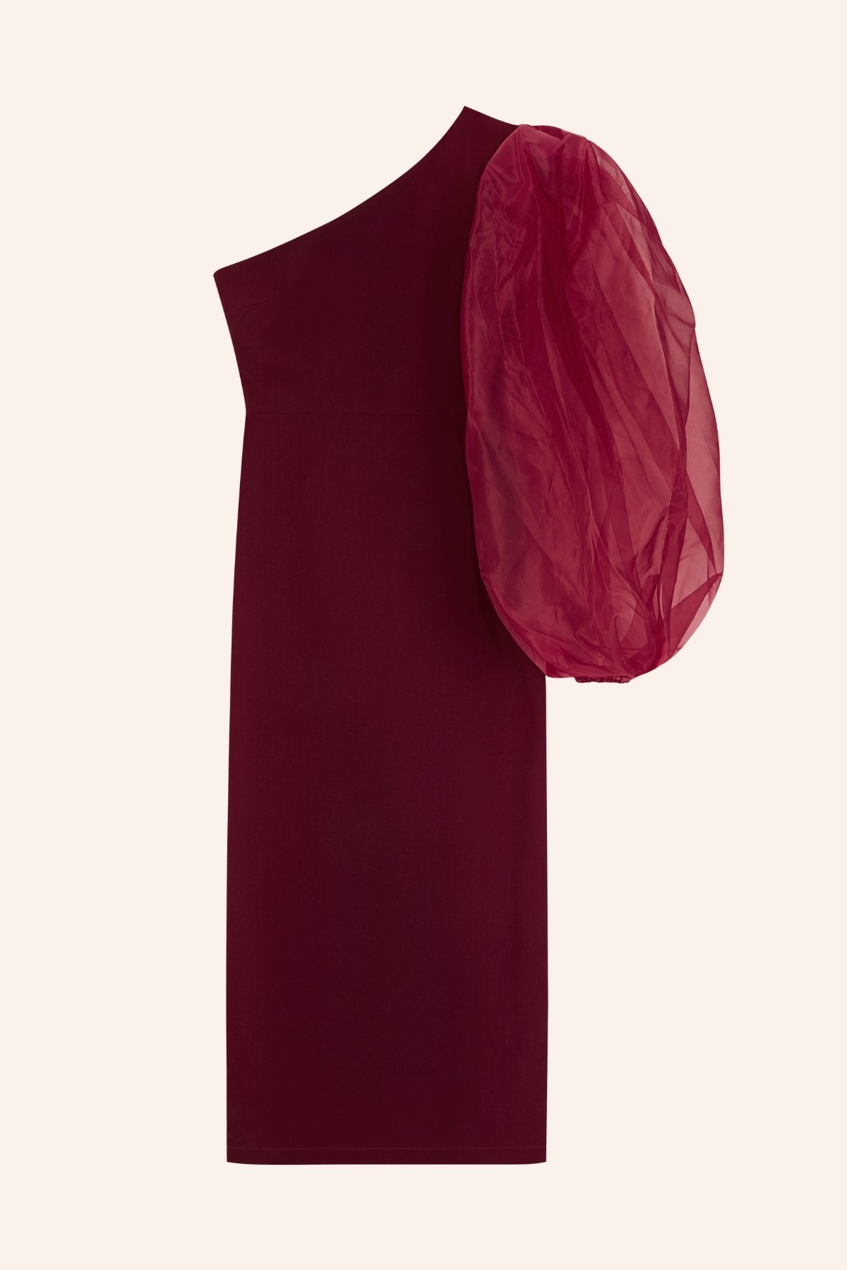 Vestido Charlotte Guinda · Flora · - Bruna