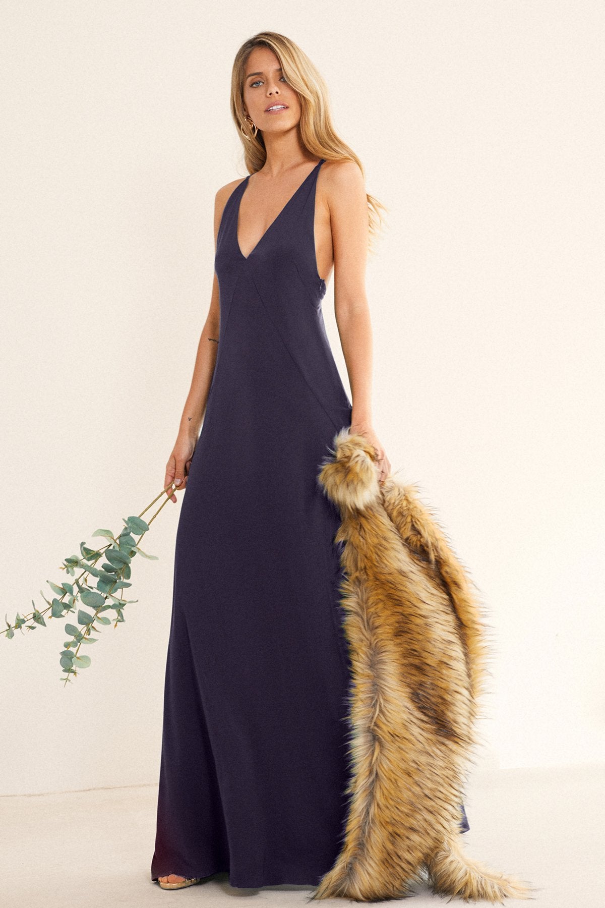 Vestido Rudolph Azul Noche · Icons ·