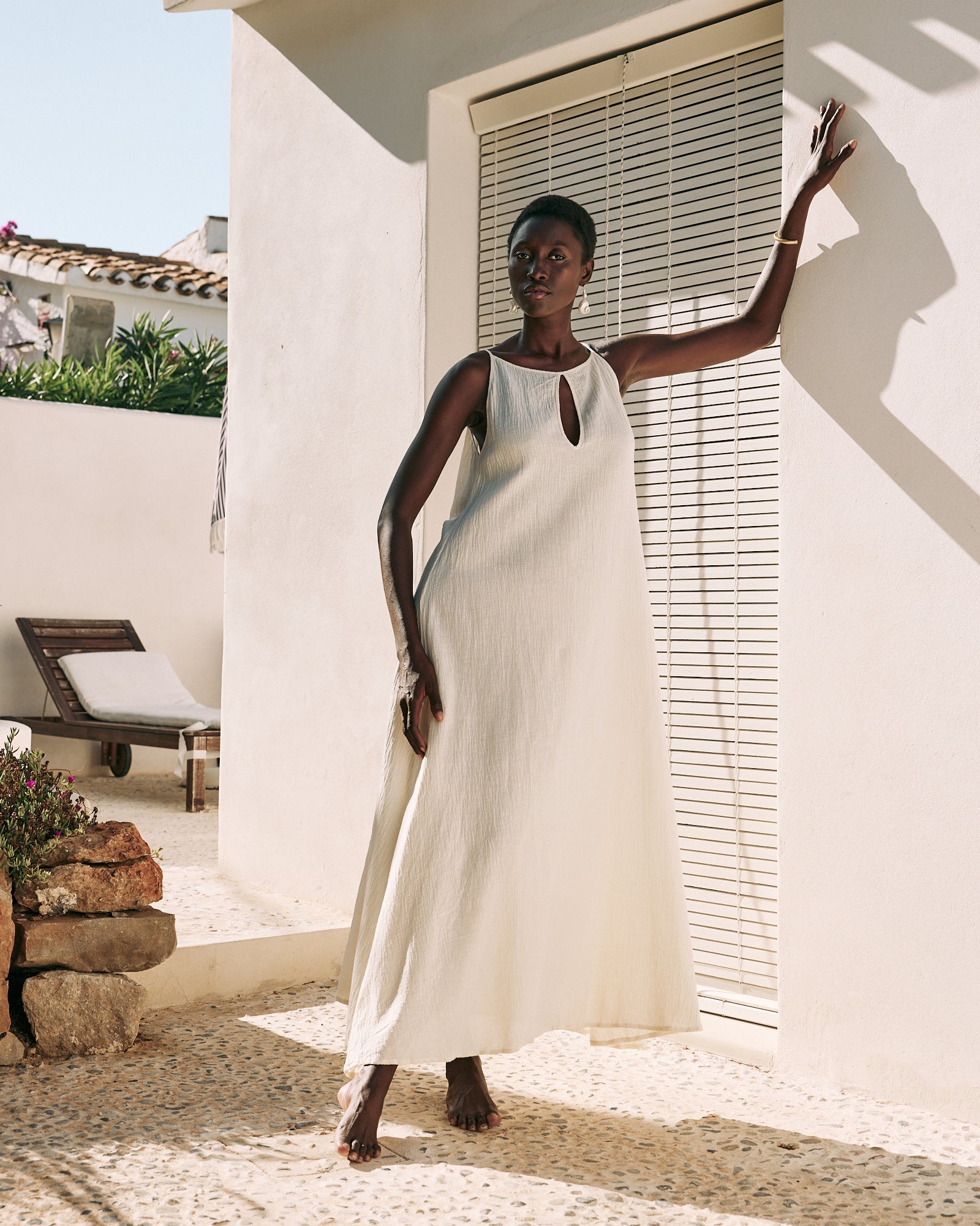 Vestido Saona Marfil · Playa · - Bruna