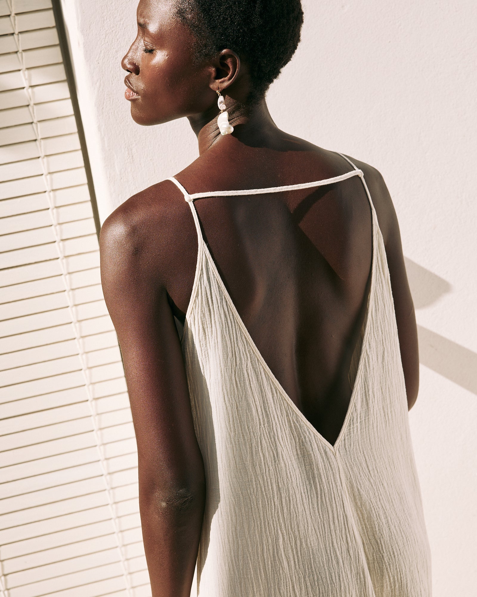 Vestido Saona Marfil · Playa · - Bruna